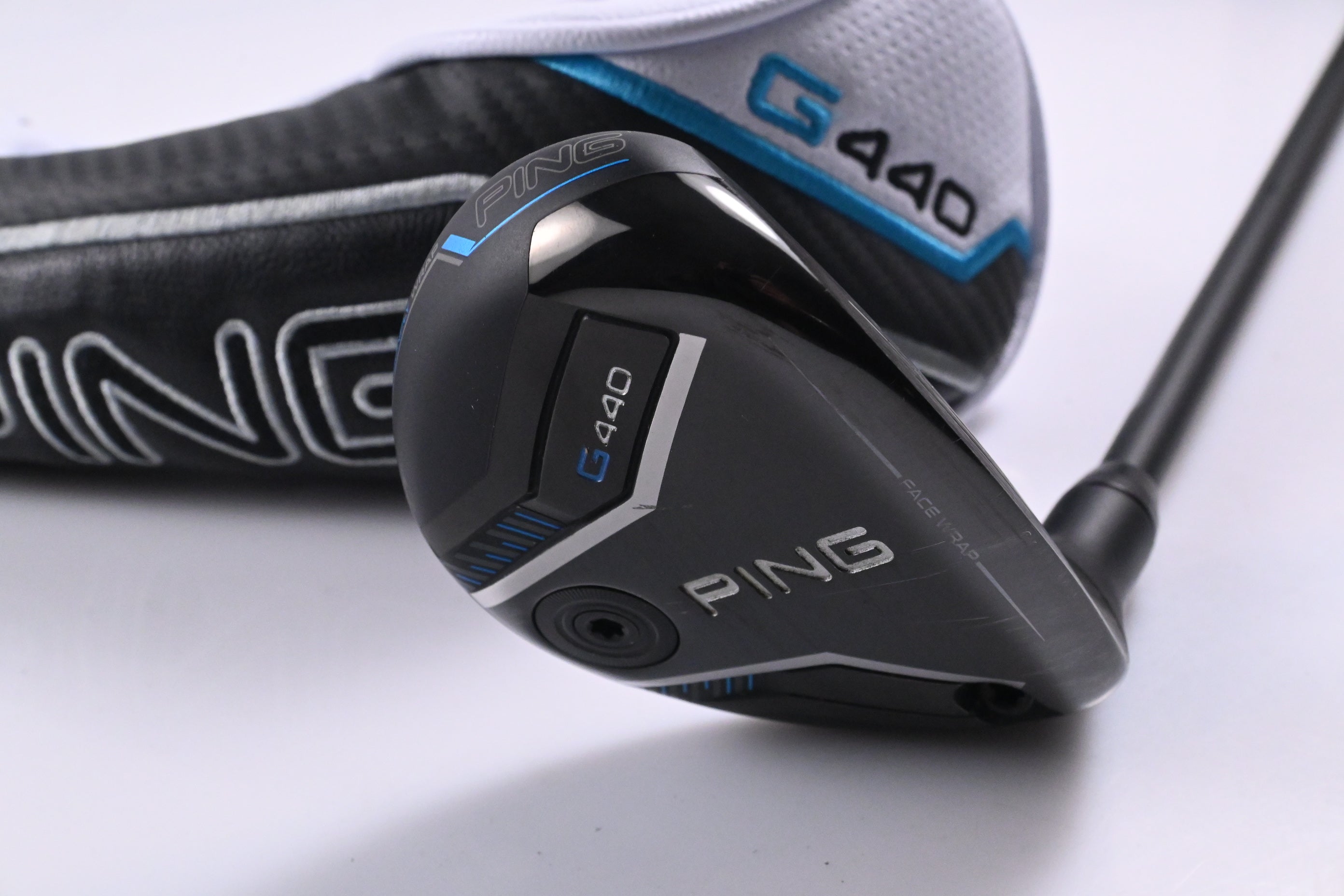 Ping G440 #7 Hybrid / 34 Degree / Stiff Flex Ping Alta CB Blue 70 Shaft