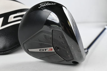 Titleist GT3 Driver / 10 Degree / Stiff Flex Hzrdus Gen 4 Black 60 Shaft