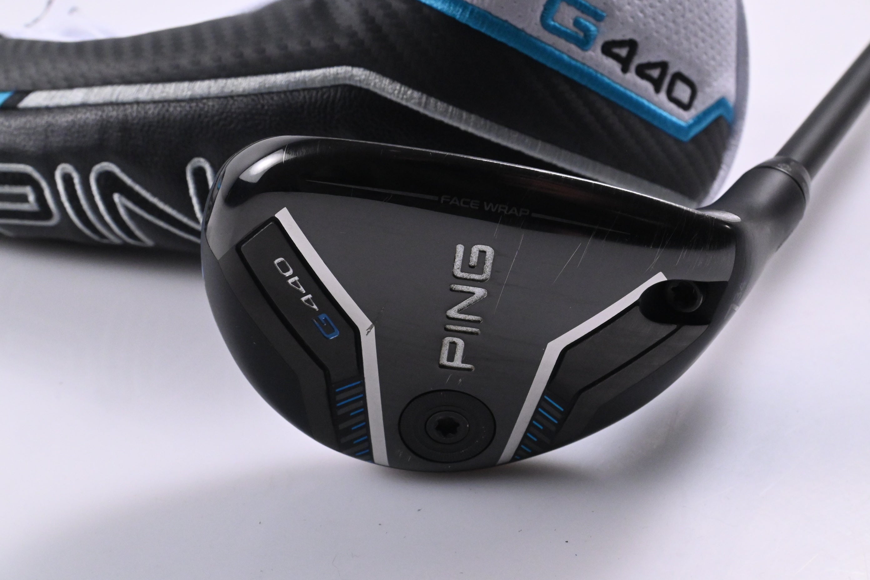 Ping G440 #7 Hybrid / 34 Degree / Stiff Flex Ping Alta CB Blue 70 Shaft