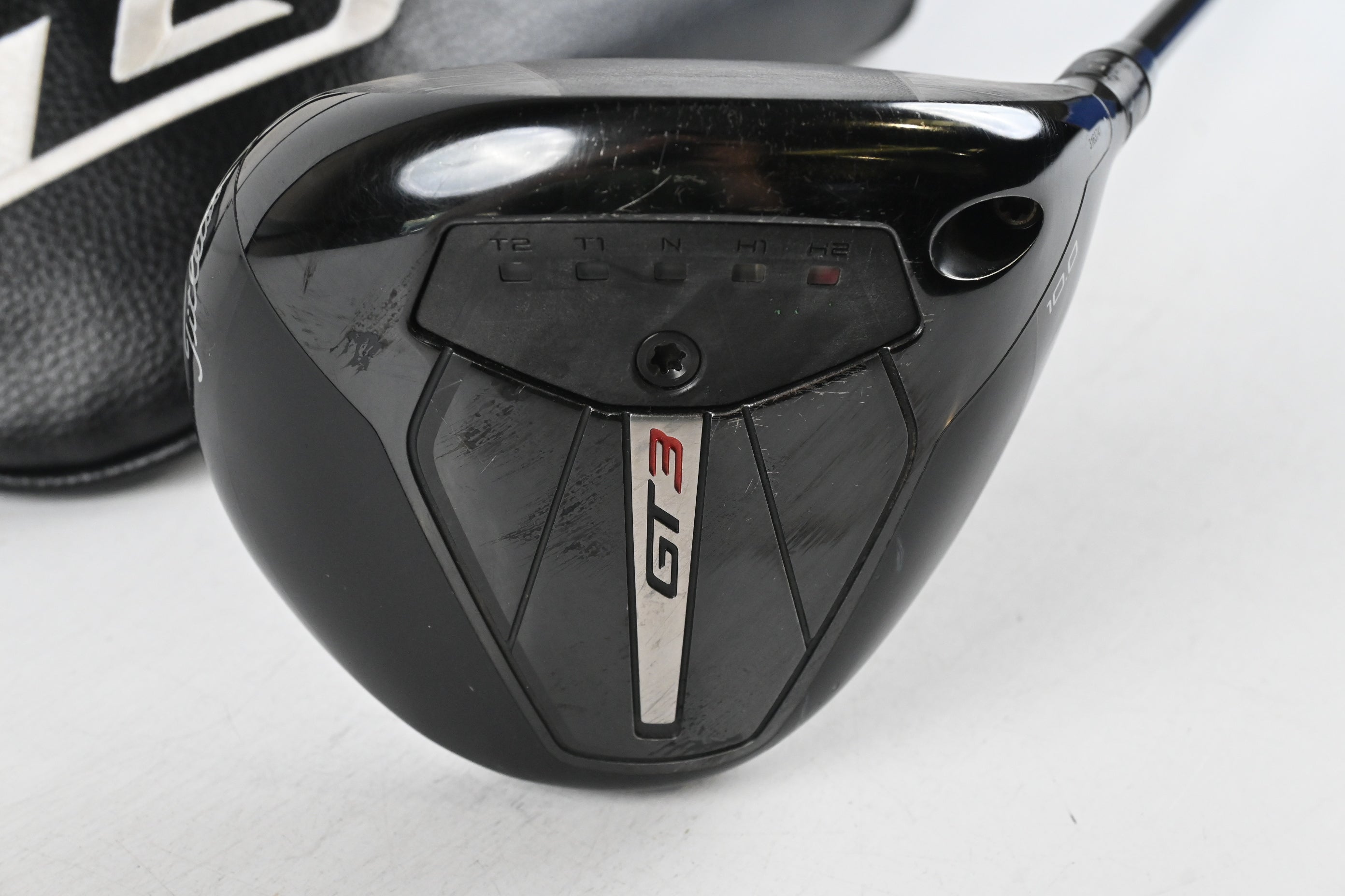 Titleist GT3 Driver / 10 Degree / Stiff Flex Hzrdus Gen 4 Black 60 Shaft