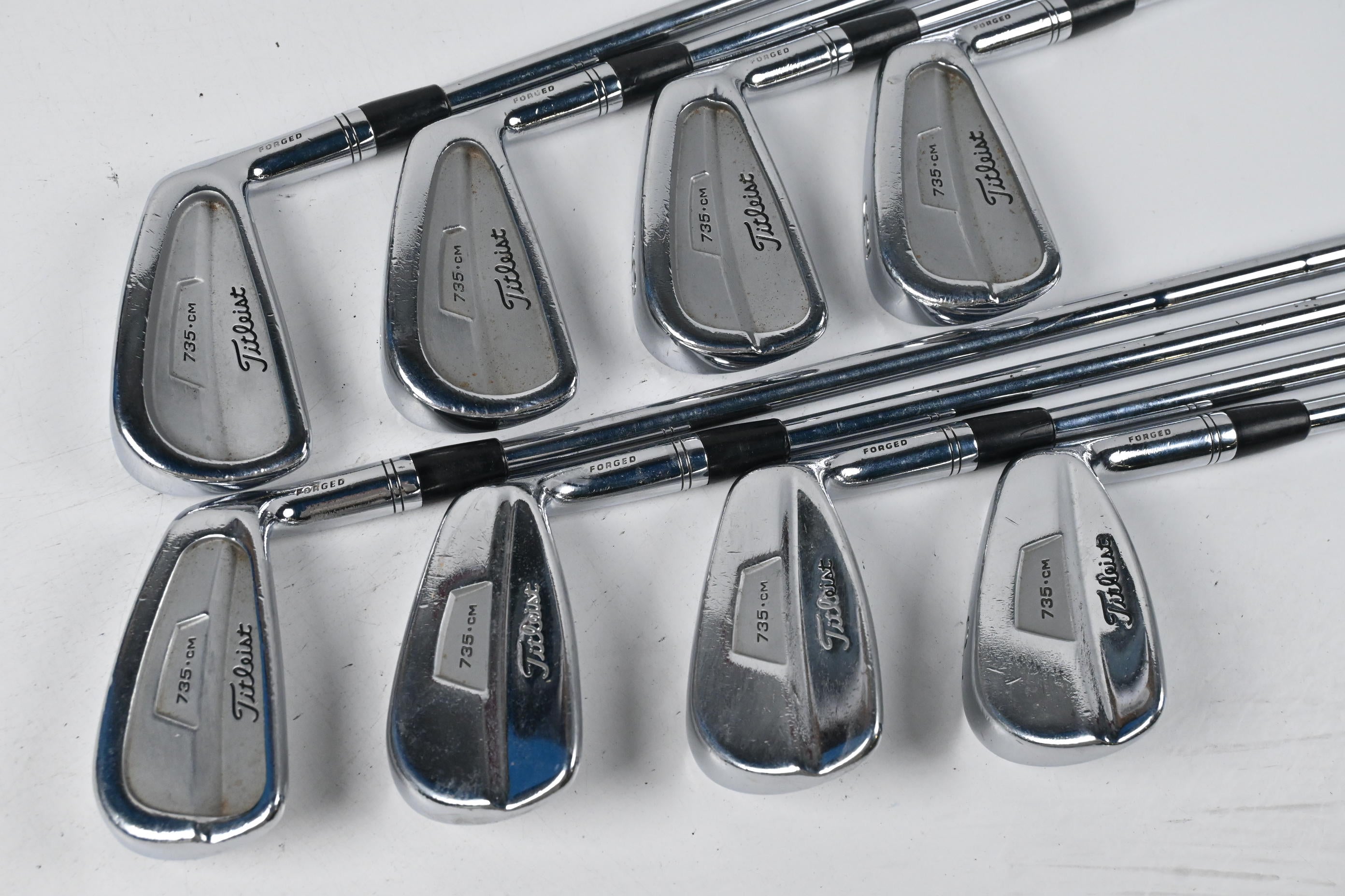 Titleist 735.CM Irons / 3-PW / Stiff Flex Dynamic Gold Shafts