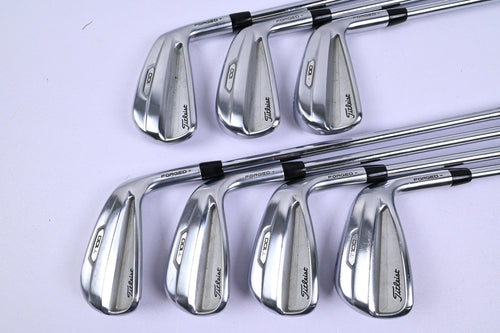 Titleist T100 2021 Irons / 4-PW / Stiff Flex True Temper AMT Black S300 Shafts