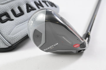 Callaway Quantum Max #3 Hybrid / 19 Degree / Stiff Flex Denali Frost Silver 70