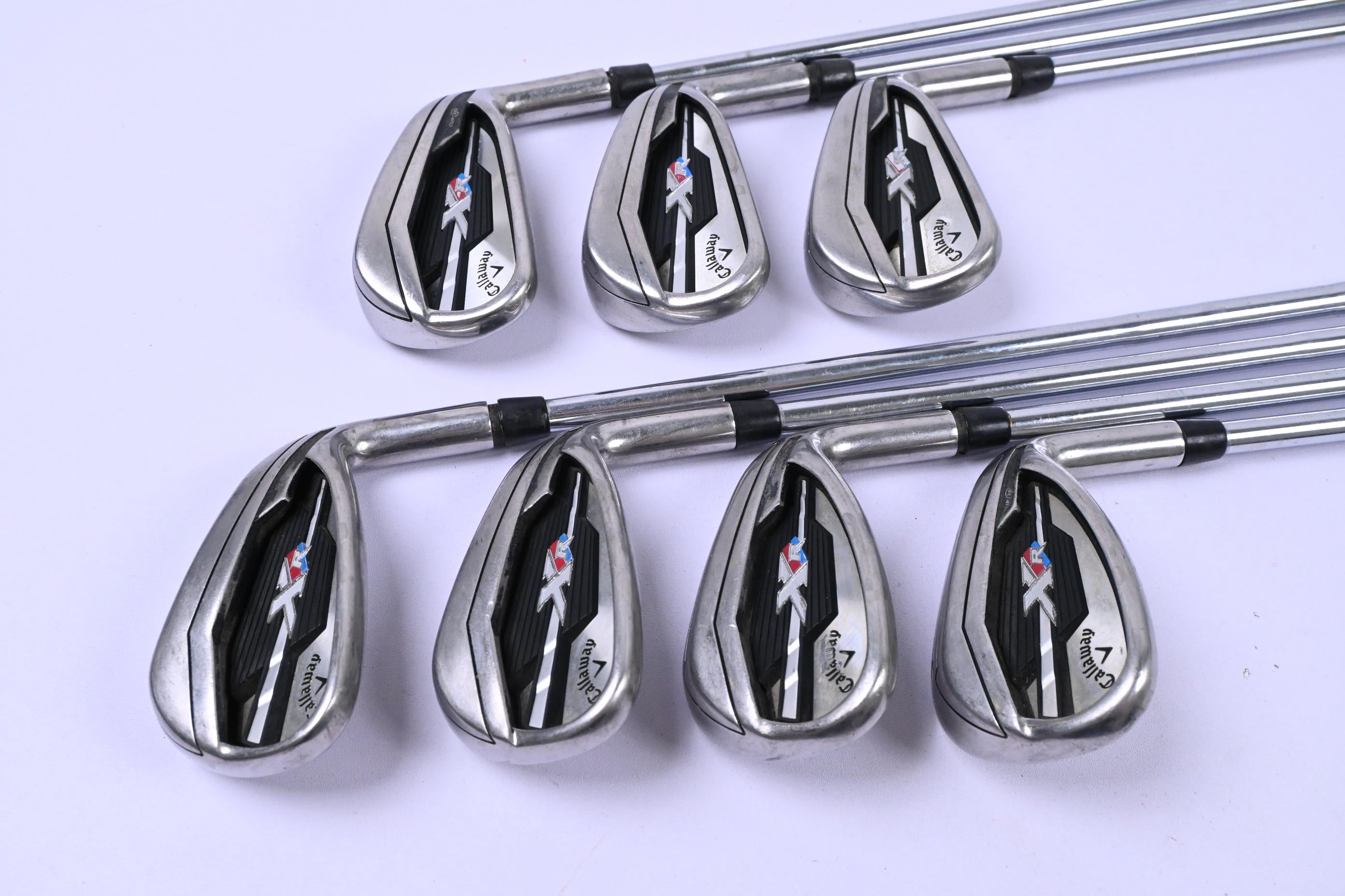 Callaway XR Irons / 5-PW+GW / Regular Flex Speedster Shafts
