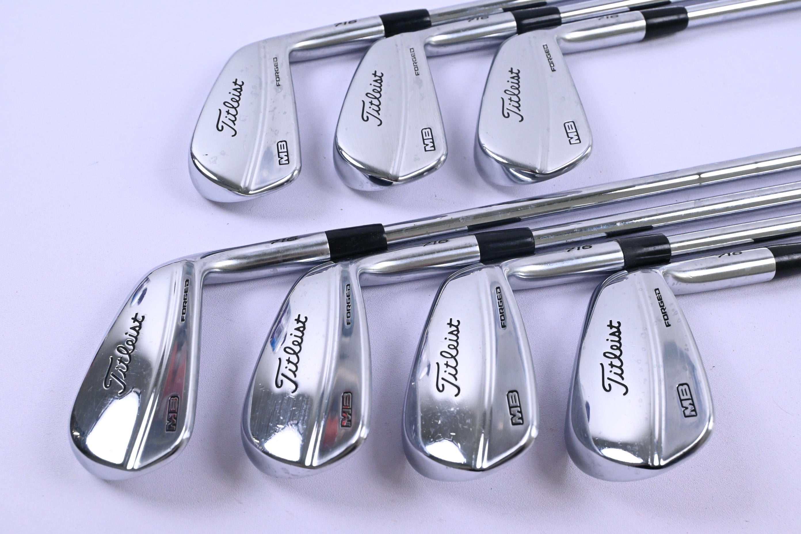 Titleist 716 MB Irons / 4-PW / Stiff Flex KBS Tour Shafts