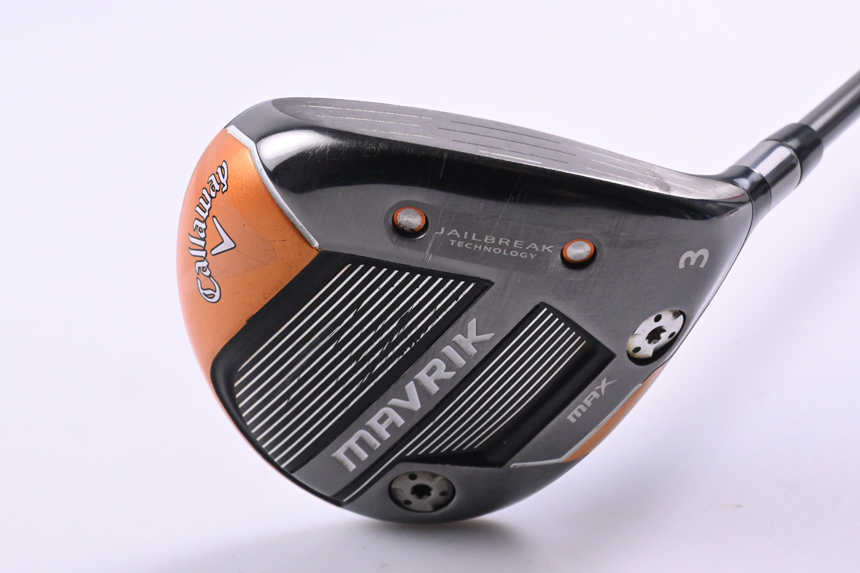 Callaway Mavrik Max #3 Wood / 15 Degree / Stiff Flex Evenflow Riptide 60 Shaft