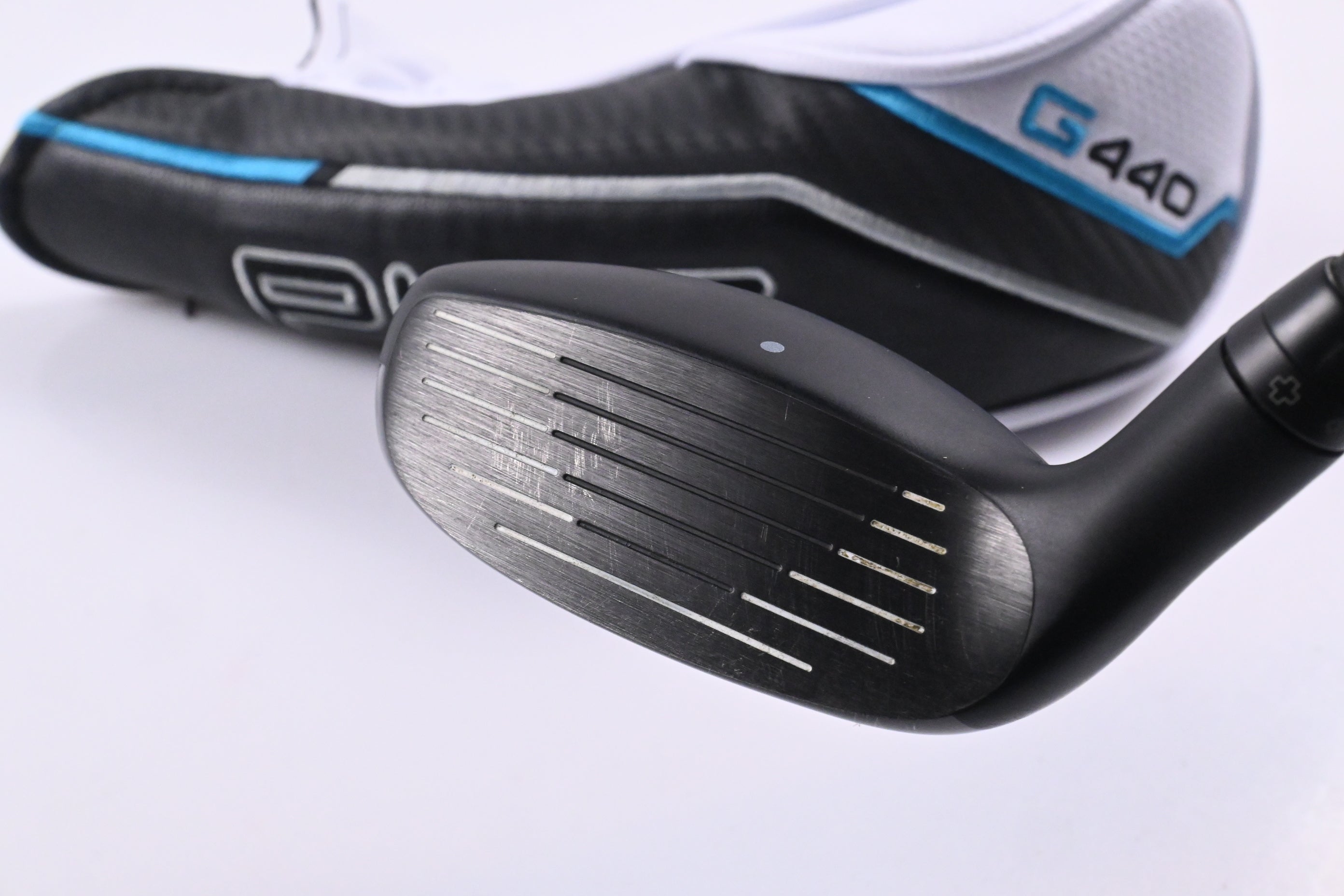 Ping G440 #7 Hybrid / 34 Degree / Stiff Flex Ping Alta CB Blue 70 Shaft