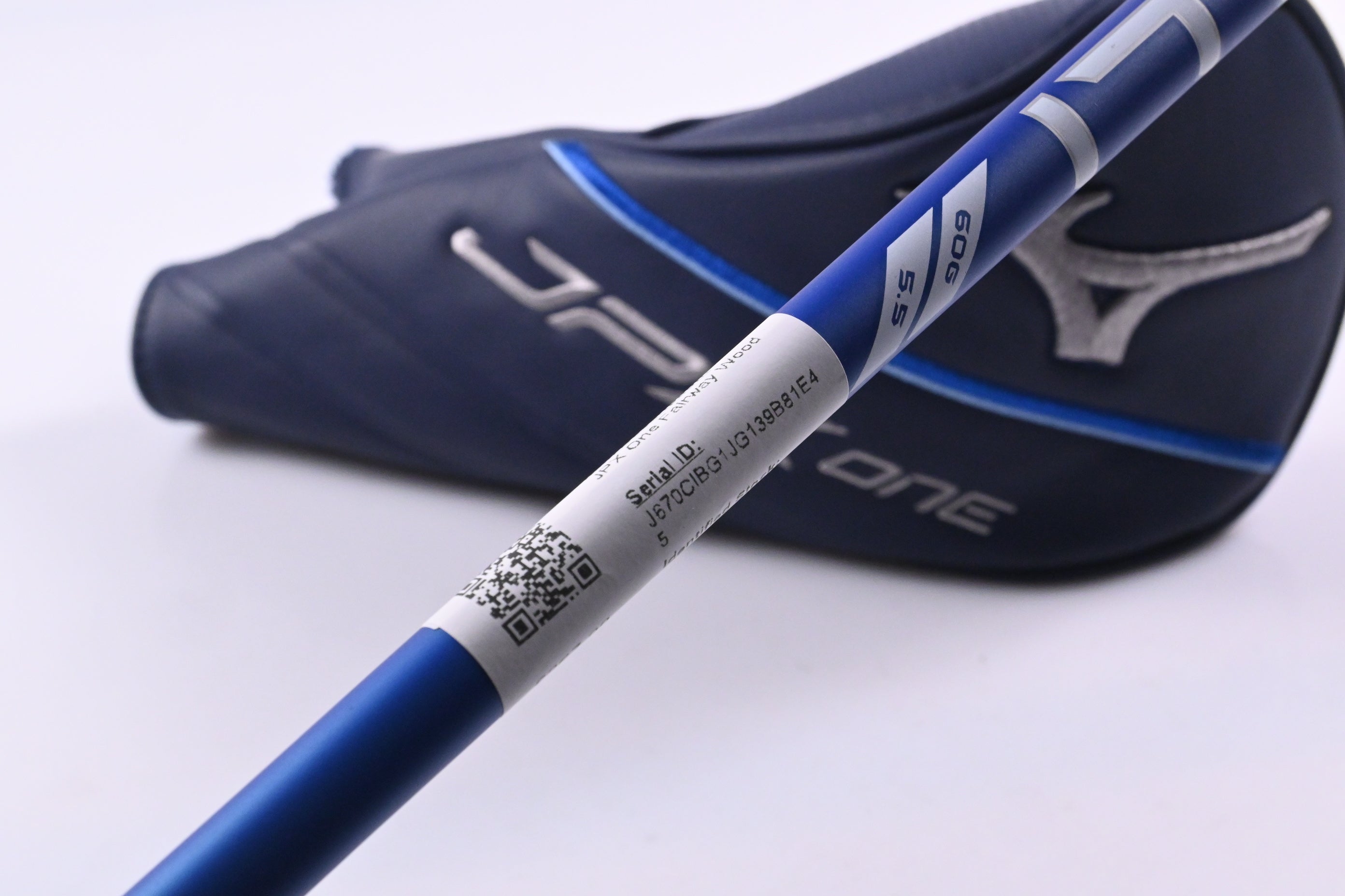 Mizuno JPX One #5 Wood / 18 Degree / Regular Flex Denali Frost Blue 60 Shaft