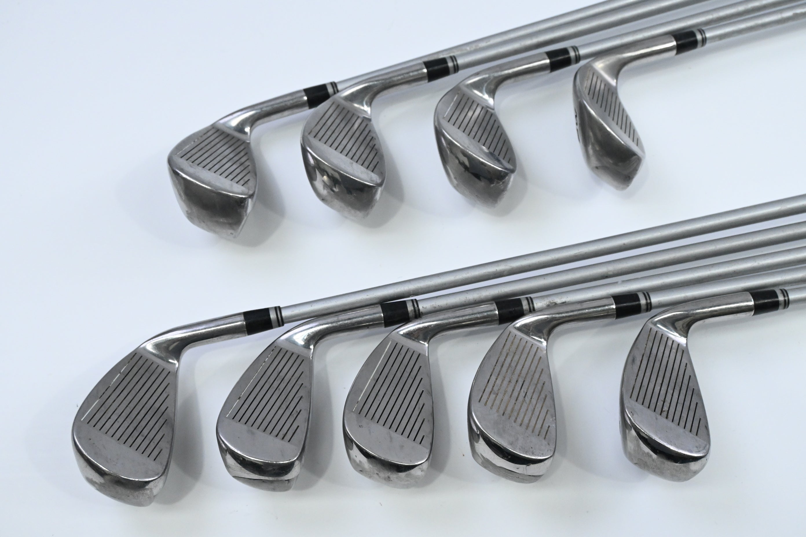 Left Hand Slazenger Big Ezee Irons / 3-PW+SW / Regular Flex Slazenger IWS Shafts