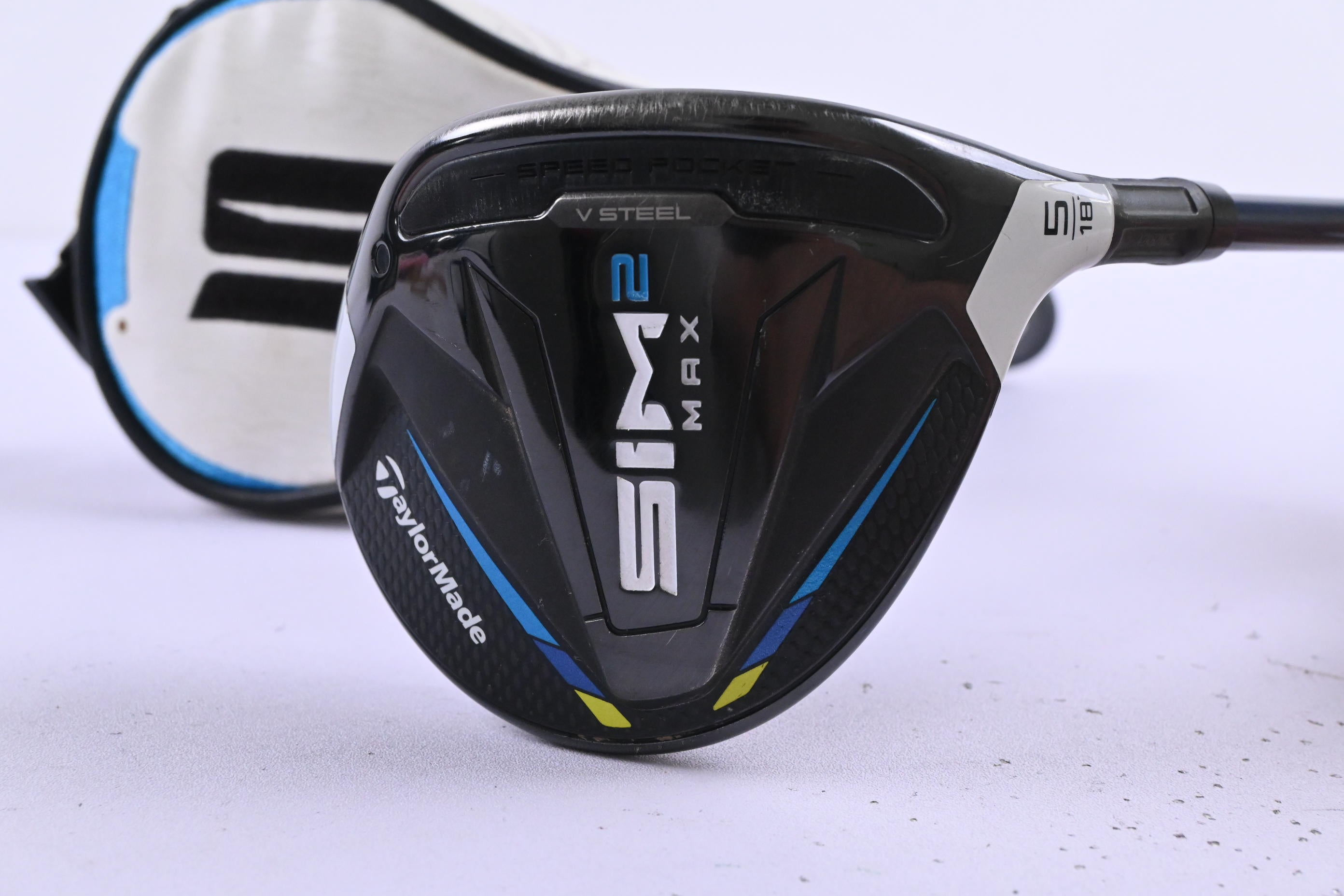 Taylormade SIM2 Max #5 Wood / 18 Degree / Stiff Flex Fujikura Ventus Blue 6