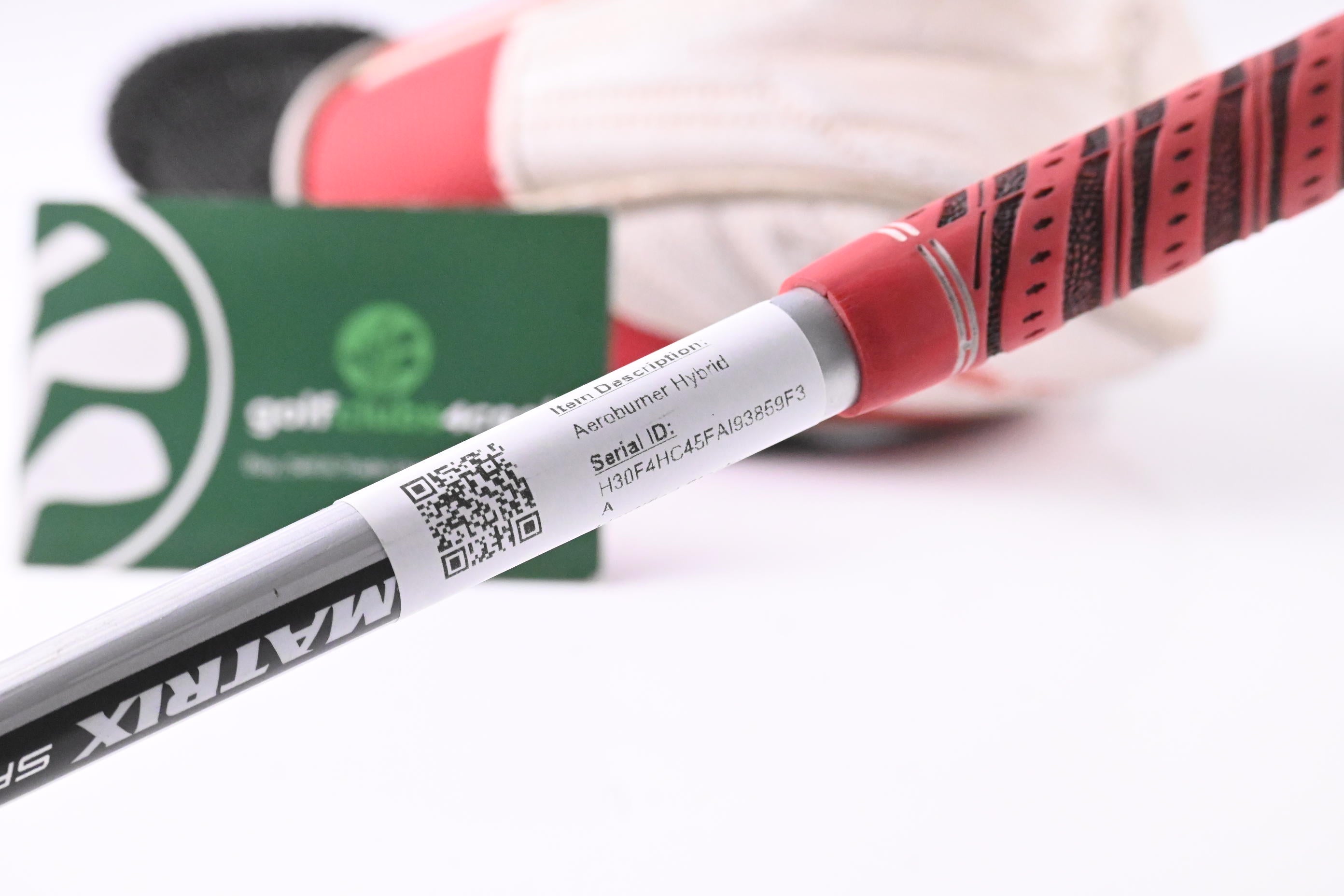 Left Hand Taylormade Aeroburner #3 Hybrid / 19 Degree / Regular Flex Matrix