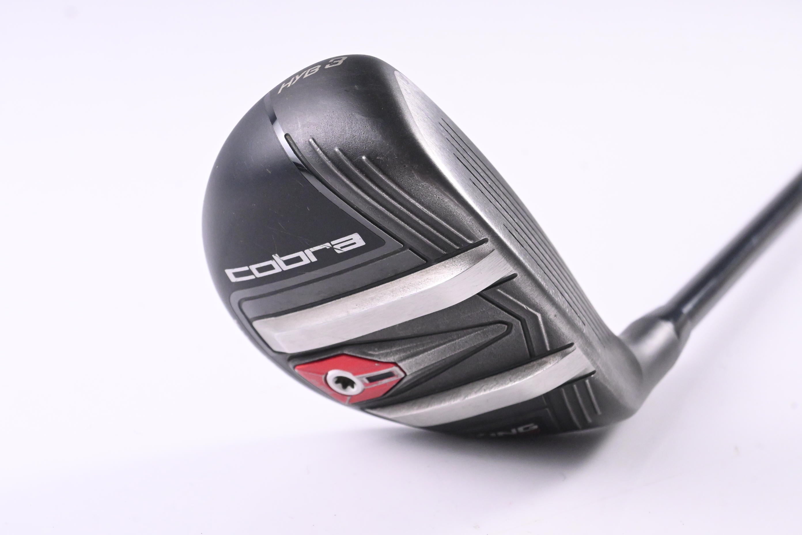 Cobra King F9 #3 Hybrid / 19 Degree / Stiff Flex Fujikura Atmos Black 7 Shaft