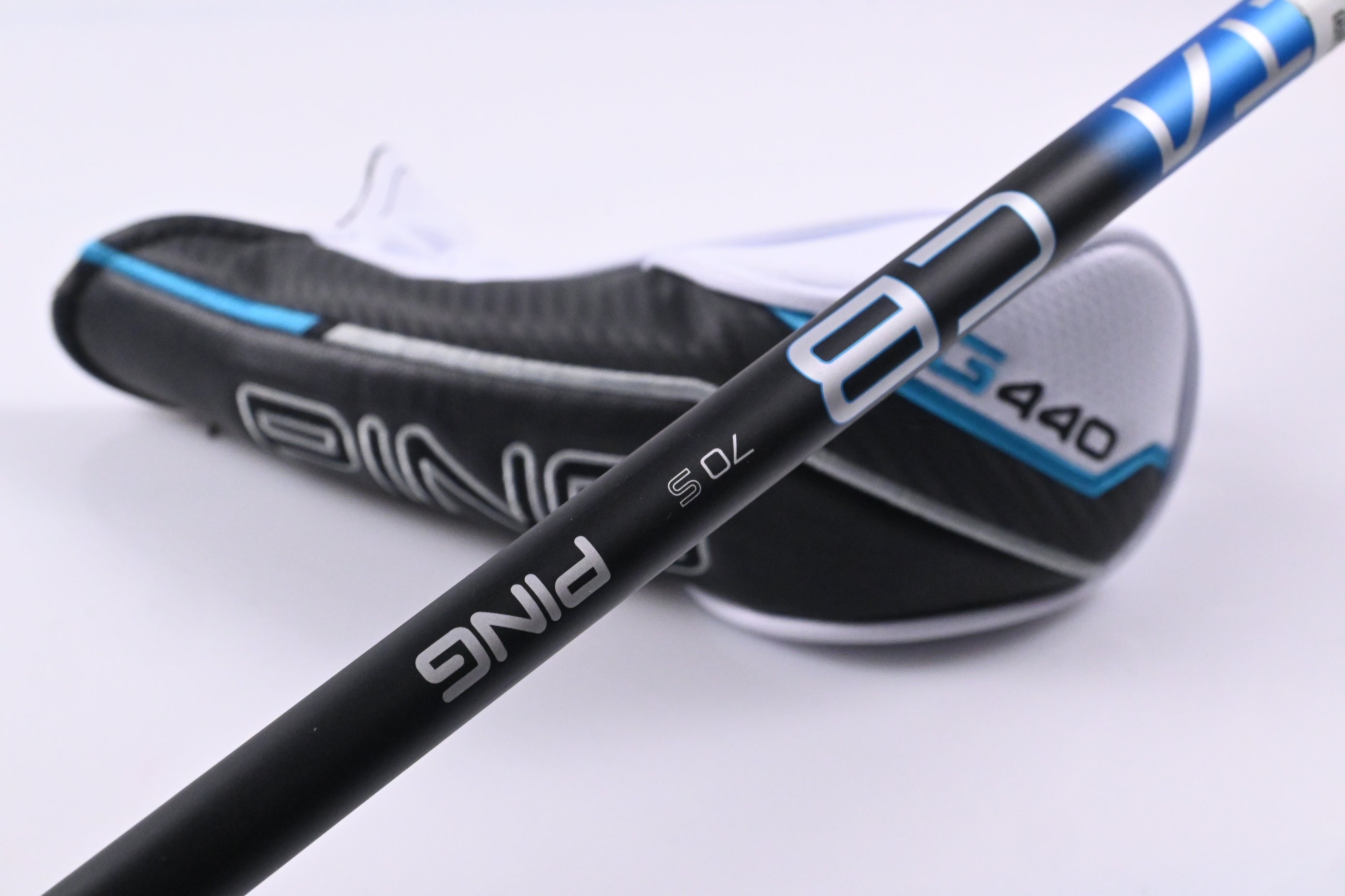 Ping G440 #7 Hybrid / 34 Degree / Stiff Flex Ping Alta CB Blue 70 Shaft