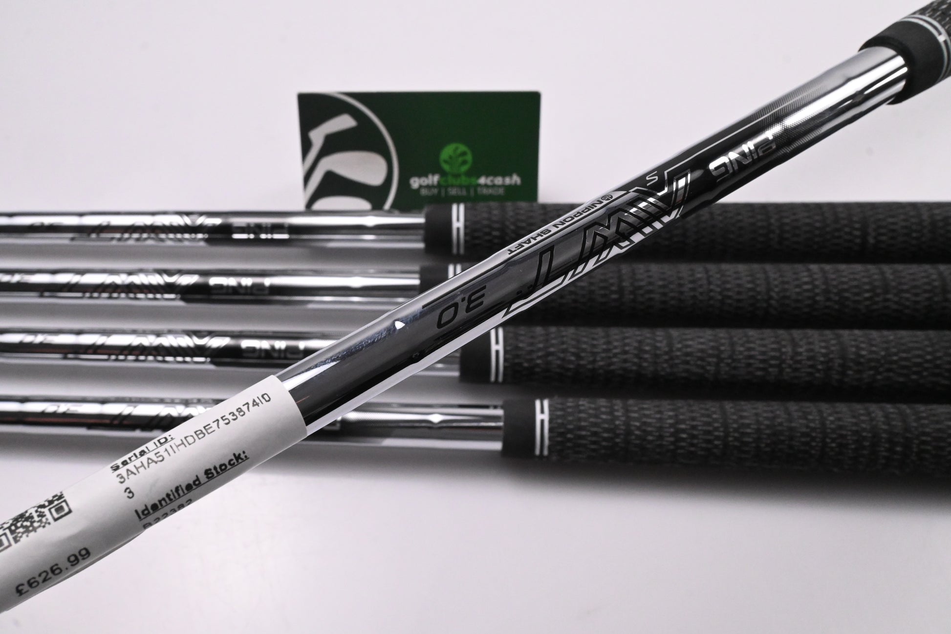 Ping G440 Irons / 7-PW+UW / Stiff Flex Ping AWT 3.0 Shafts