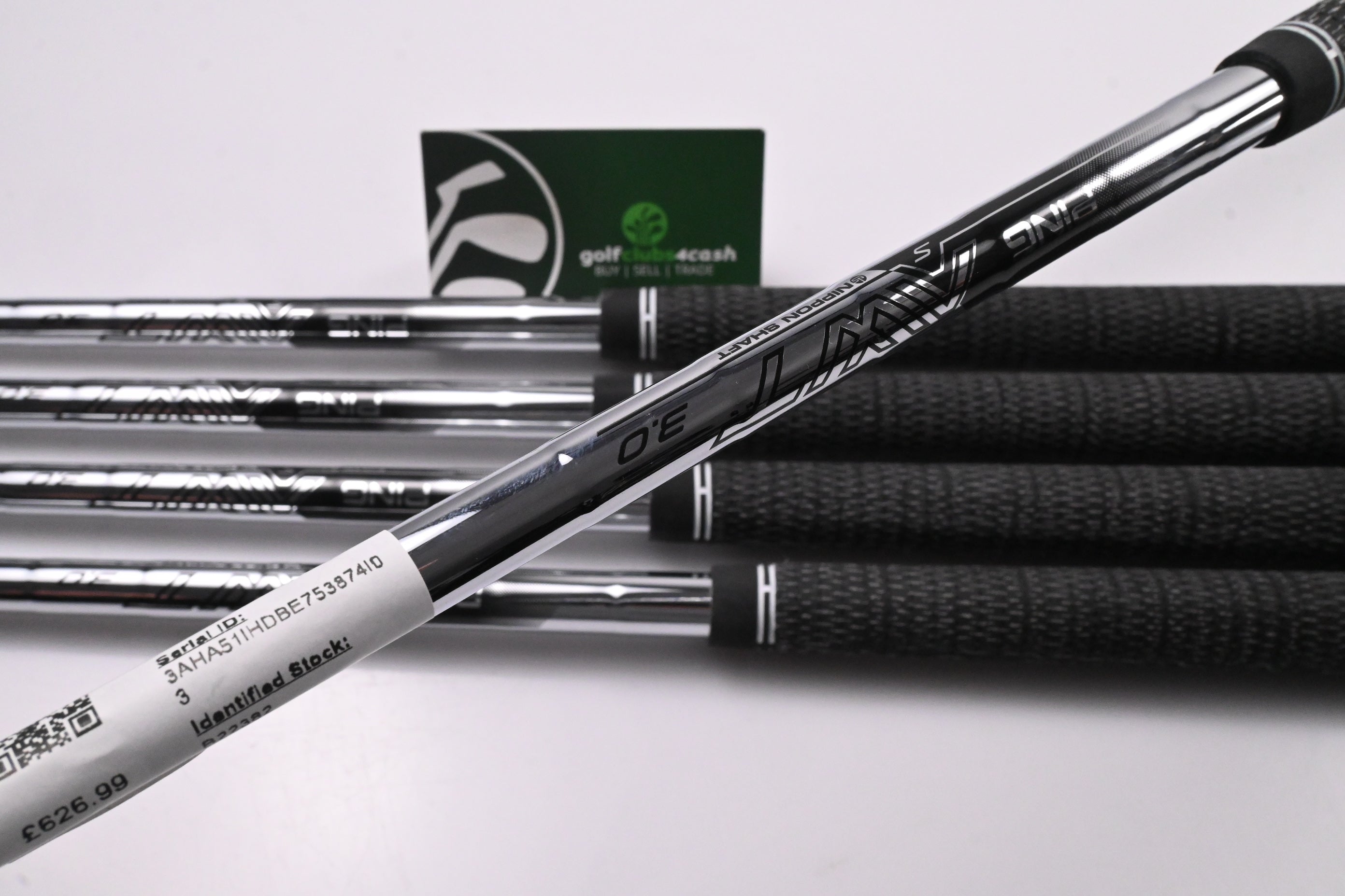 Ping G440 Irons / 7-PW+UW / Stiff Flex Ping AWT 3.0 Shafts