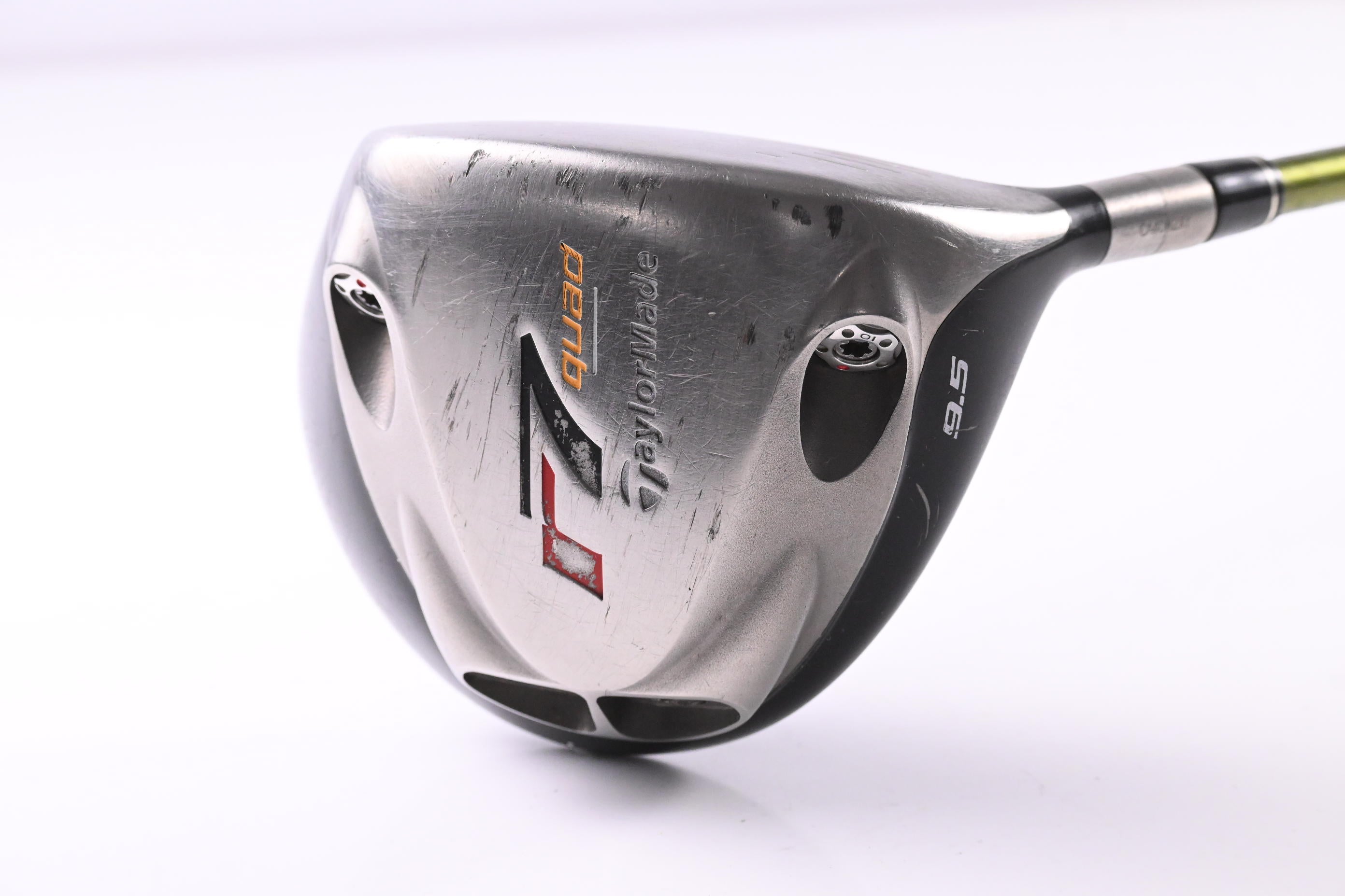 Taylormade R7 Quad Driver / 9.5 Degree / Stiff Flex Aldila NV Green 65 Shaft