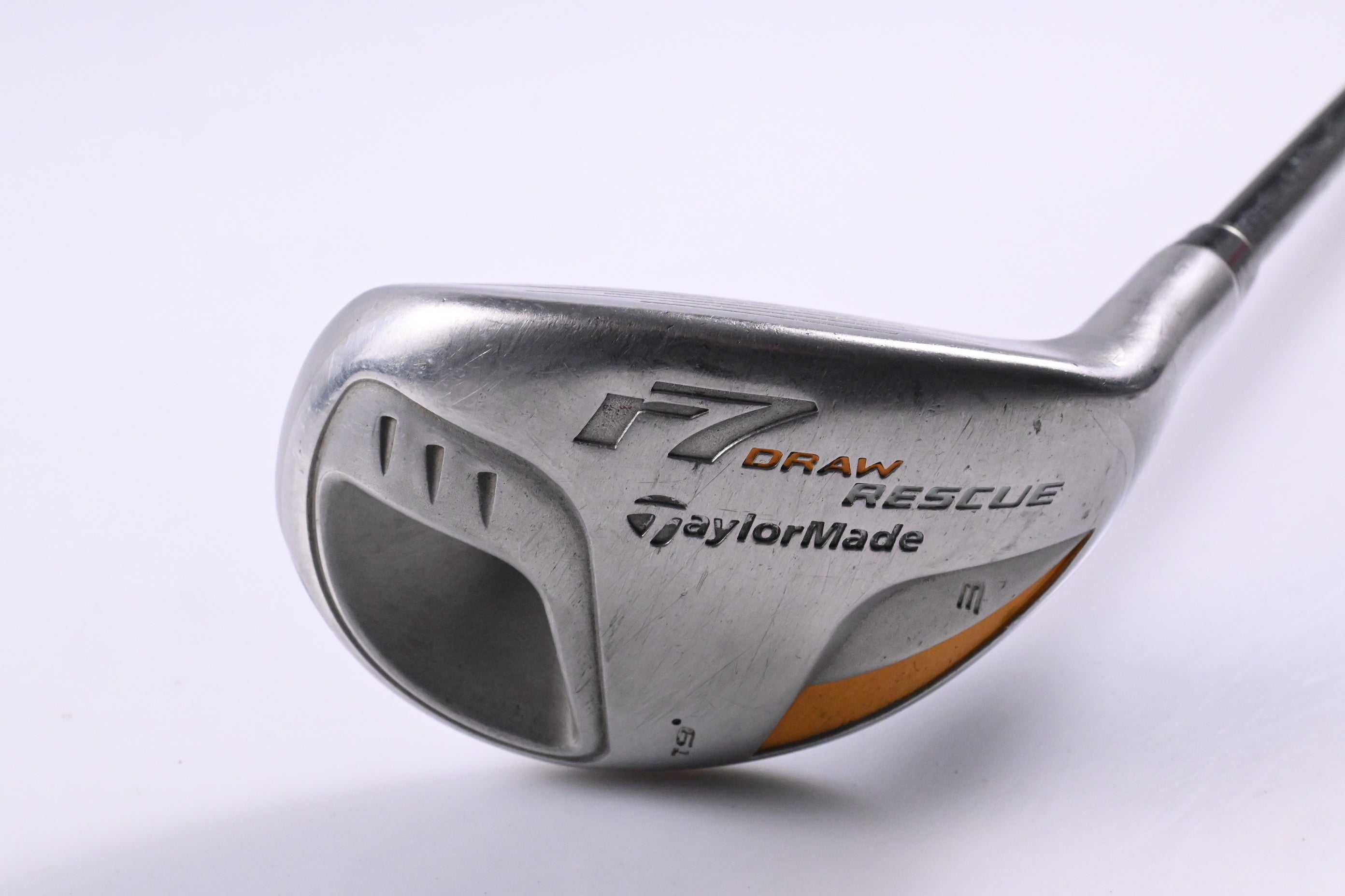 Taylormade R7 Draw #3 Hybrid / 19 Degree / Stiff Flex Taylormade Reax 55 Shaft