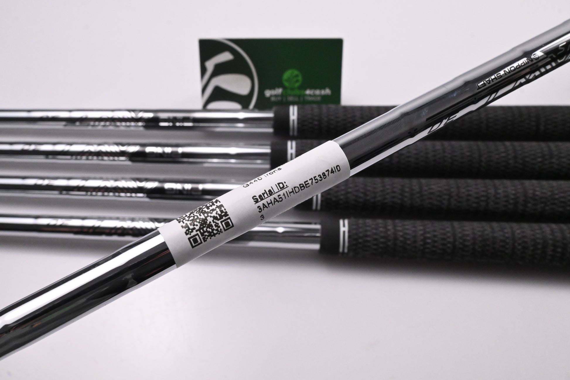 Ping G440 Irons / 7-PW+UW / Stiff Flex Ping AWT 3.0 Shafts