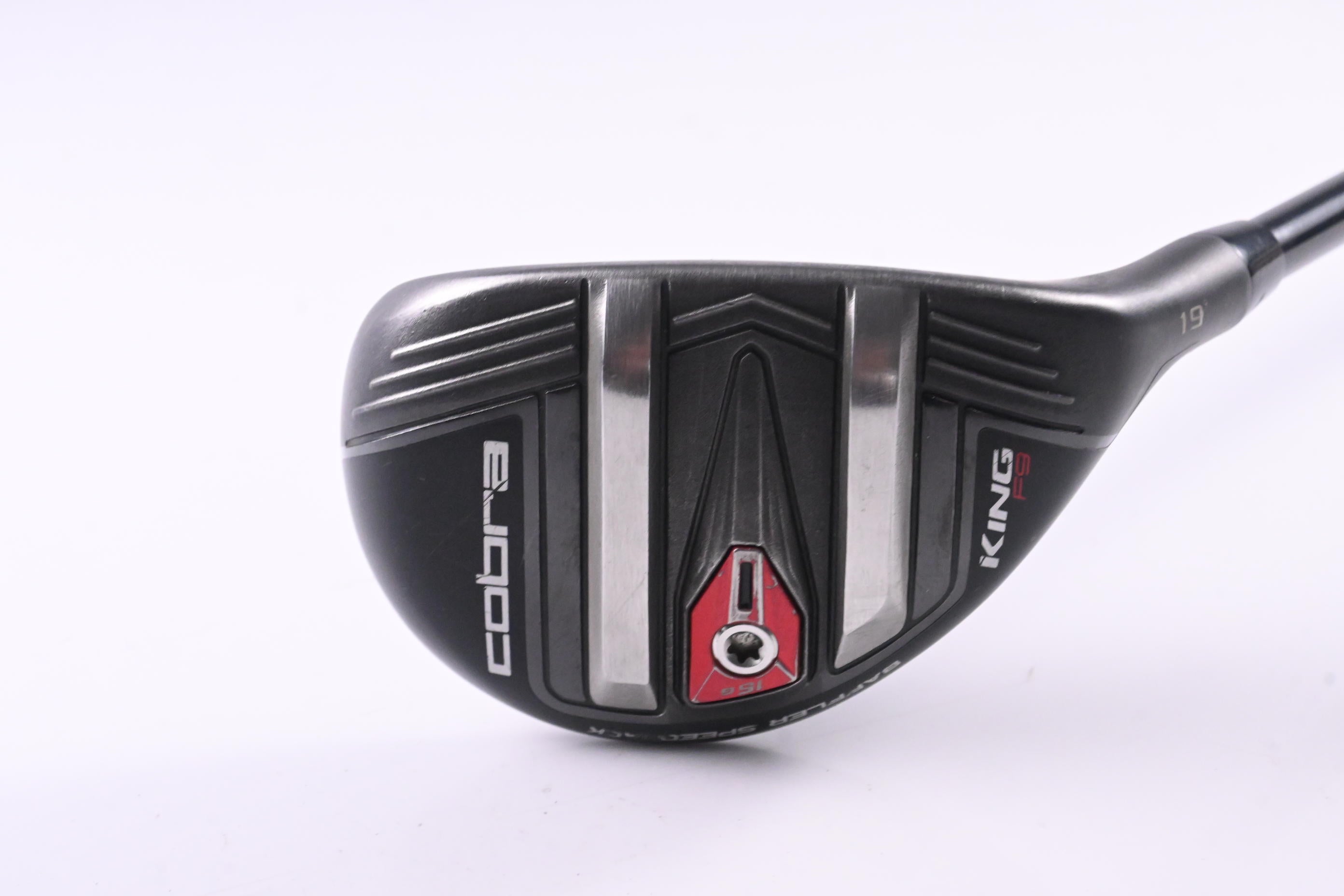 Cobra King F9 #3 Hybrid / 19 Degree / Stiff Flex Fujikura Atmos Black 7 Shaft