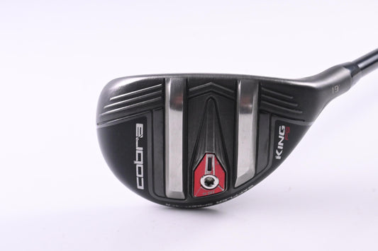 Cobra King F9 #3 Hybrid / 19 Degree / Stiff Flex Fujikura Atmos Black 7 Shaft