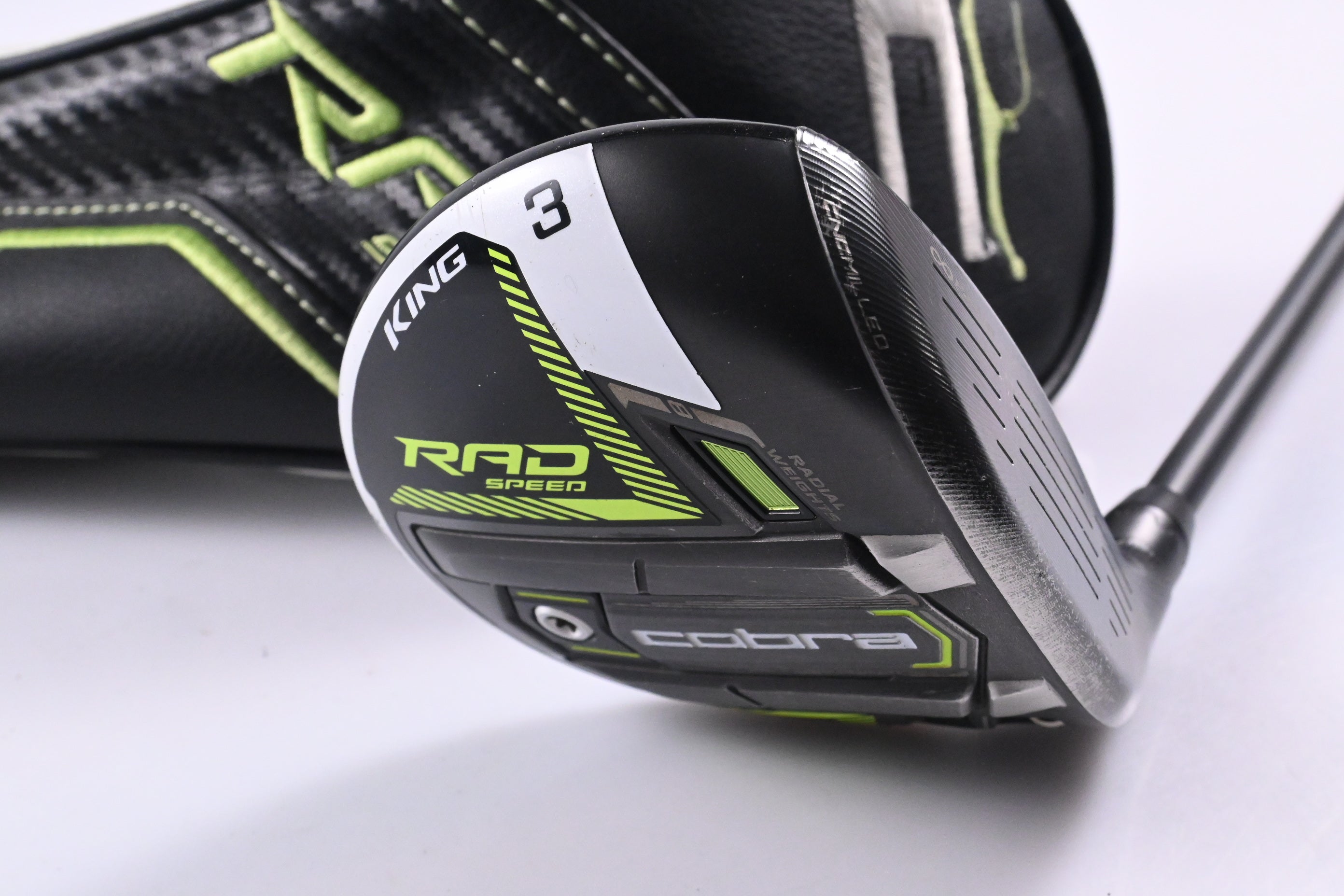 Cobra King Radspeed #3 Wood / 14.5 Degree / Stiff Flex Motore X F3 6 Shaft