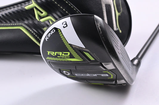 Cobra King Radspeed #3 Wood / 14.5 Degree / Stiff Flex Motore X F3 6 Shaft