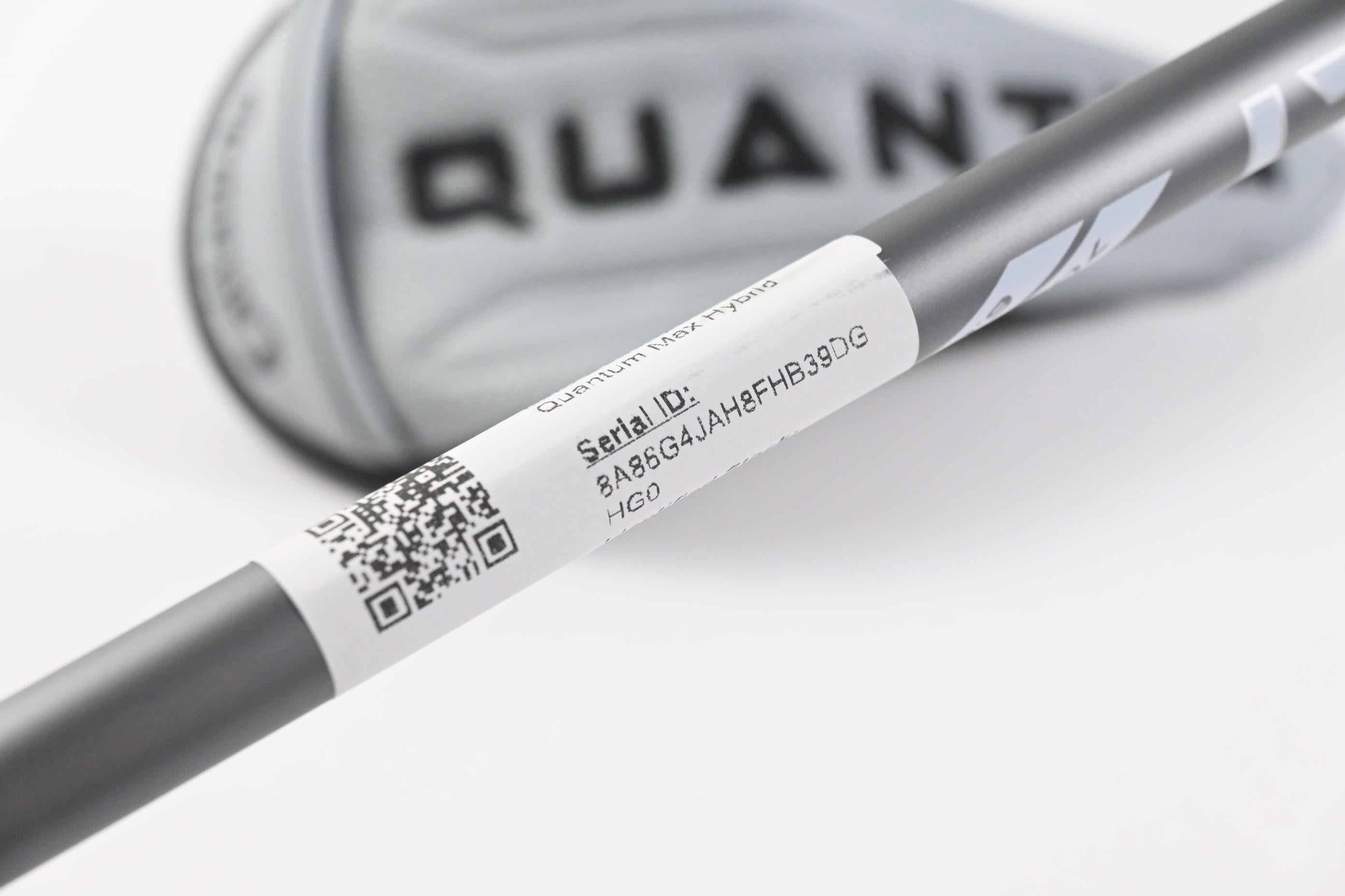 Callaway Quantum Max #3 Hybrid / 19 Degree / Stiff Flex Denali Frost Silver 70