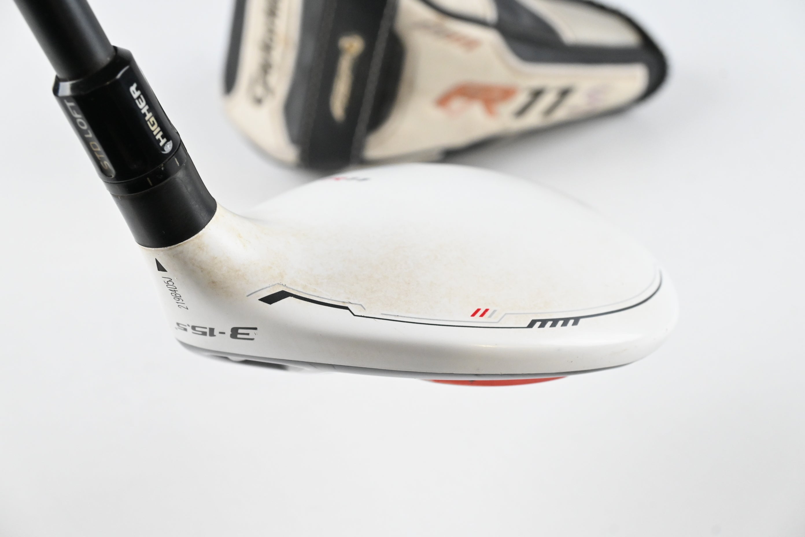 Taylormade R11S #3 Wood / 15.5 Degree / Stiff Flex Aldila RIP Phenom 70 Shaft