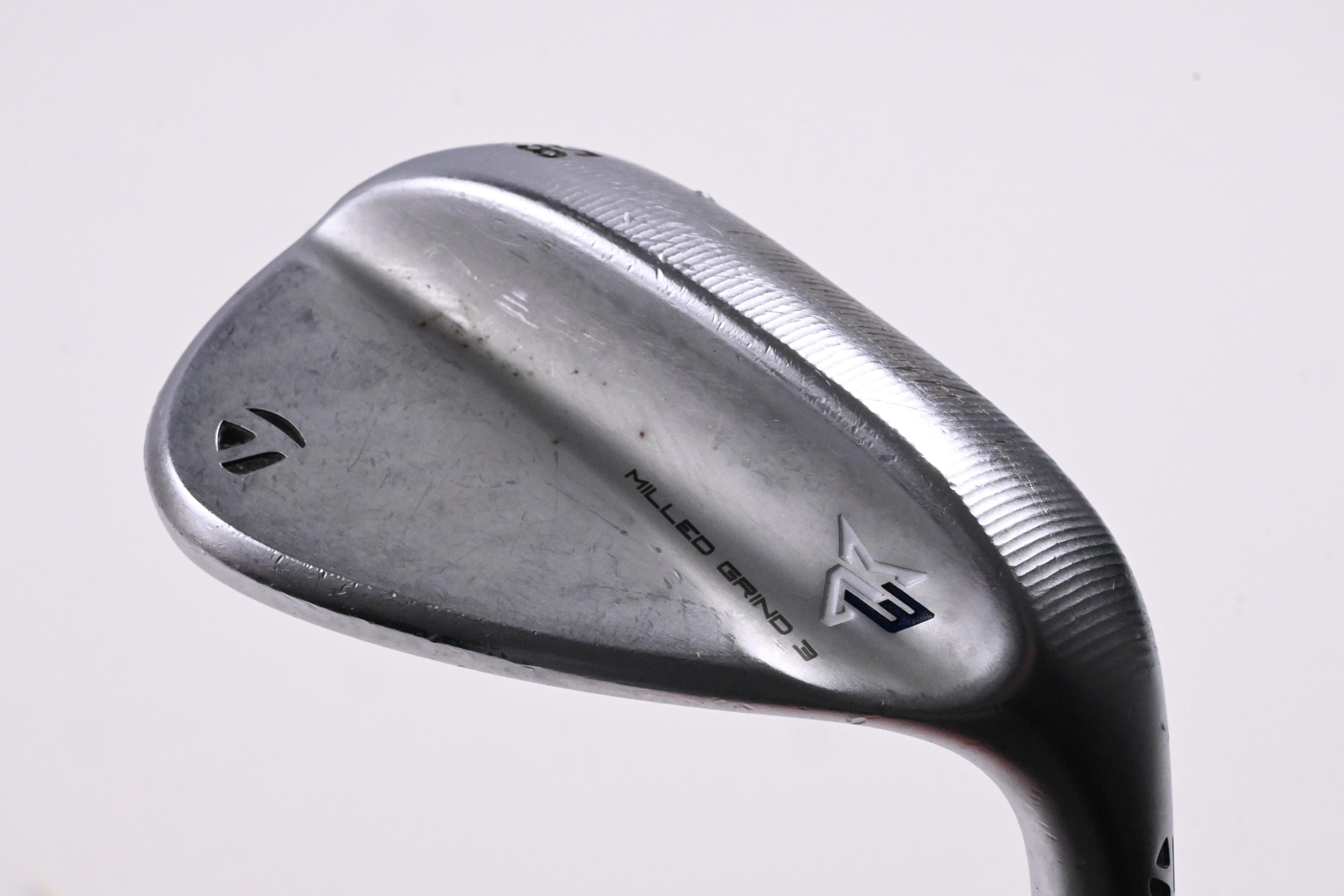 Taylormade Milled Grind 3 Chrome Lob Wedge / 58 Degree / Stiff Flex Dynamic Gold