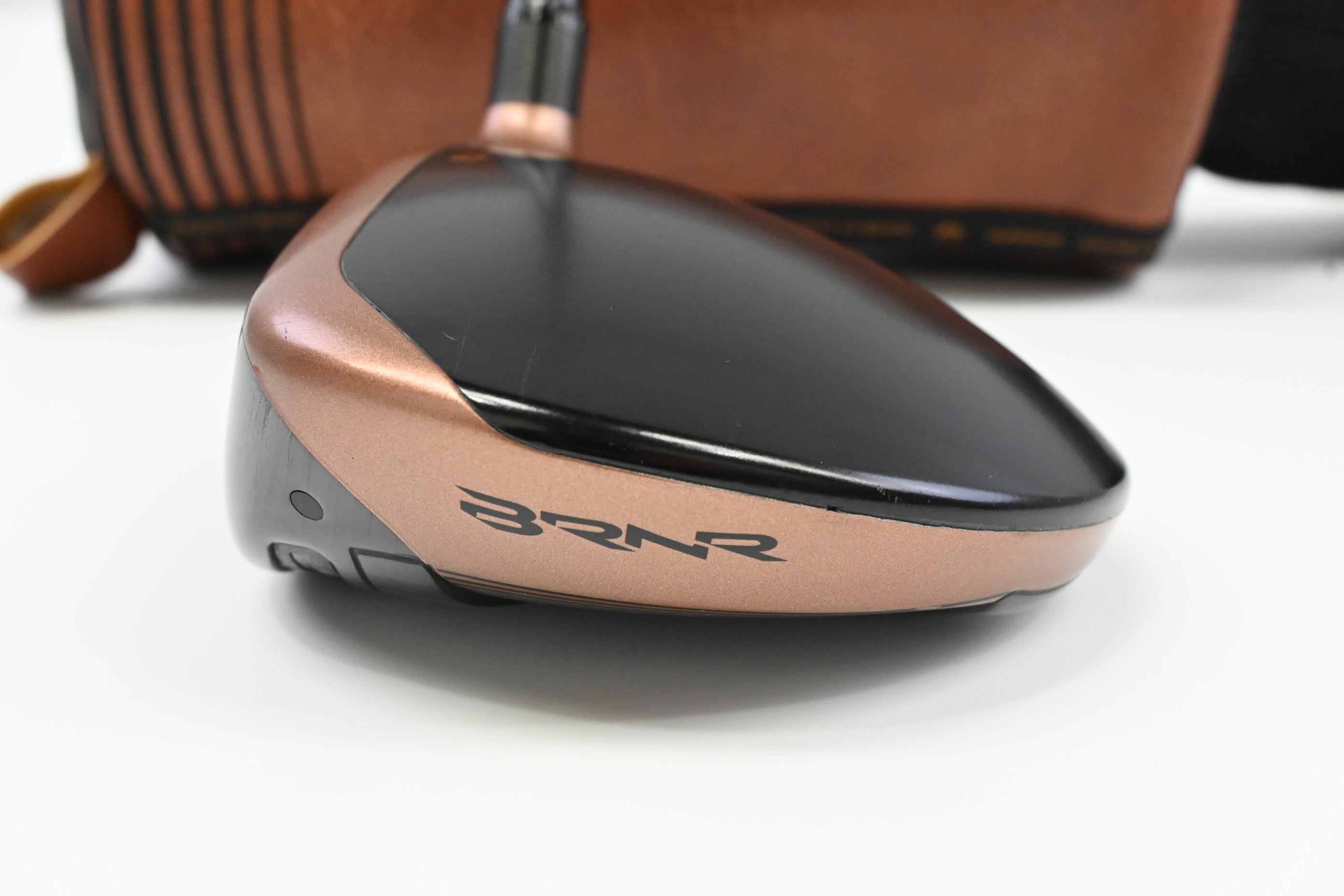 Left Hand Taylormade BRNR Copper Mini Driver / 11.5 Degree / Regular Flex M40X
