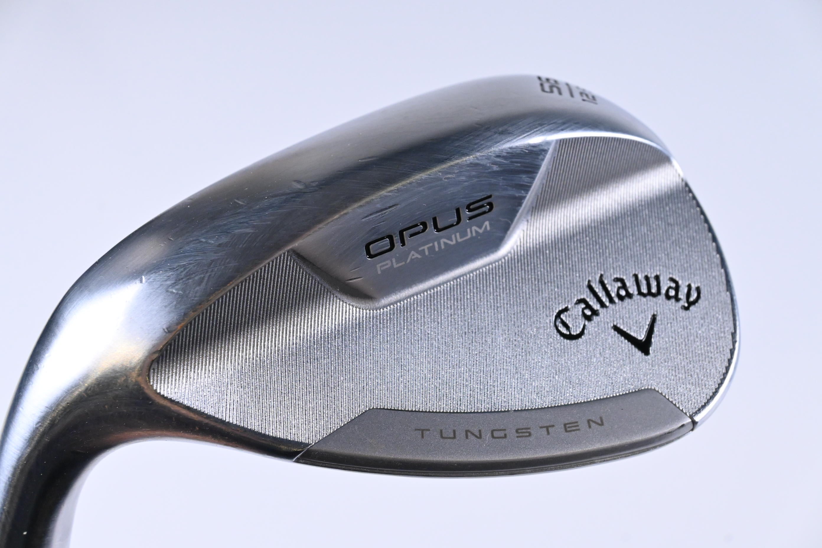 Left Hand Callaway Opus Platinum Sand Wedge / 56 Degree / Wedge Flex Dynamic Gold
