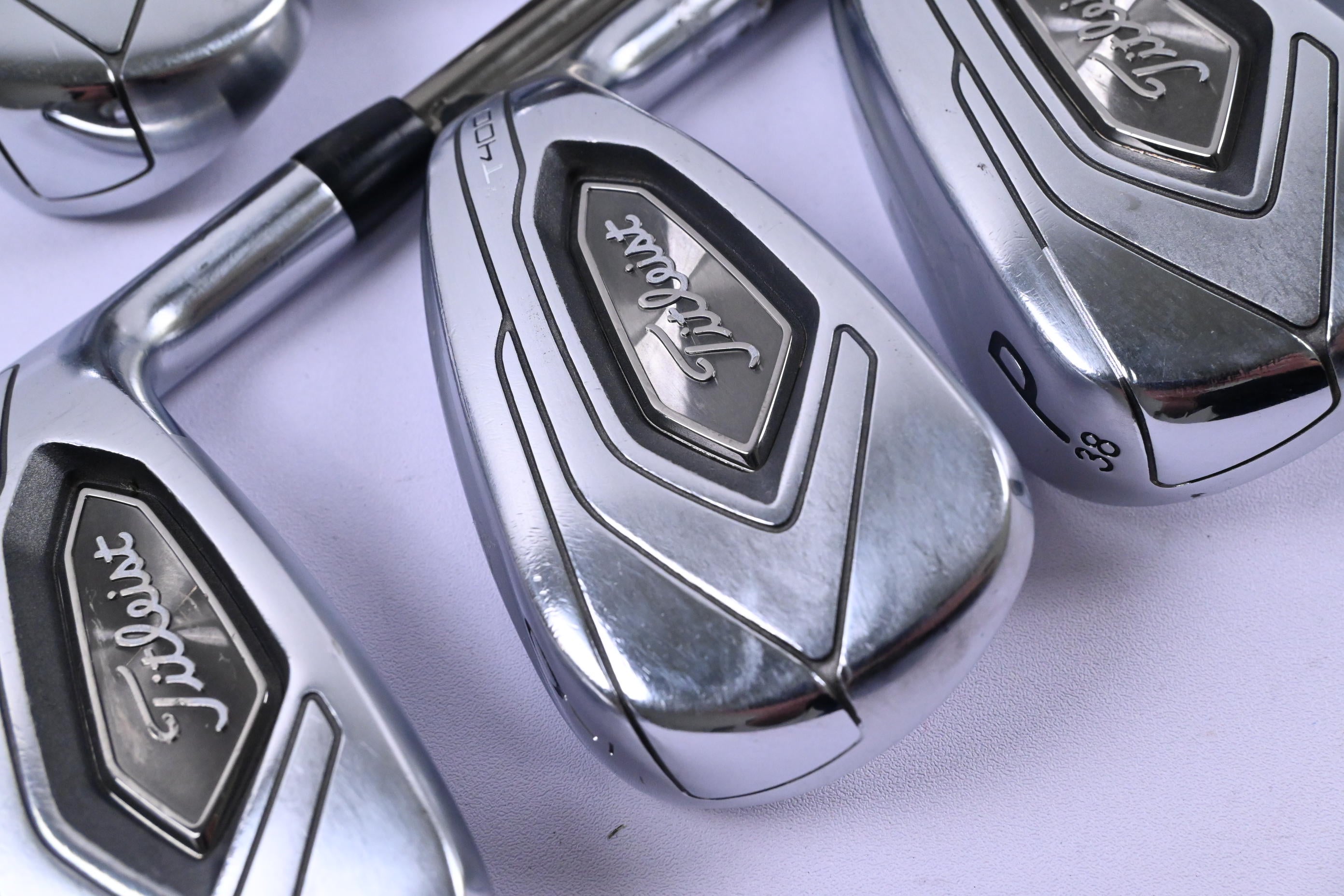 Titleist T400 2020 Irons / 5-PW+GW / Stiff Flex UST Mamiya Recoil 65 Shafts