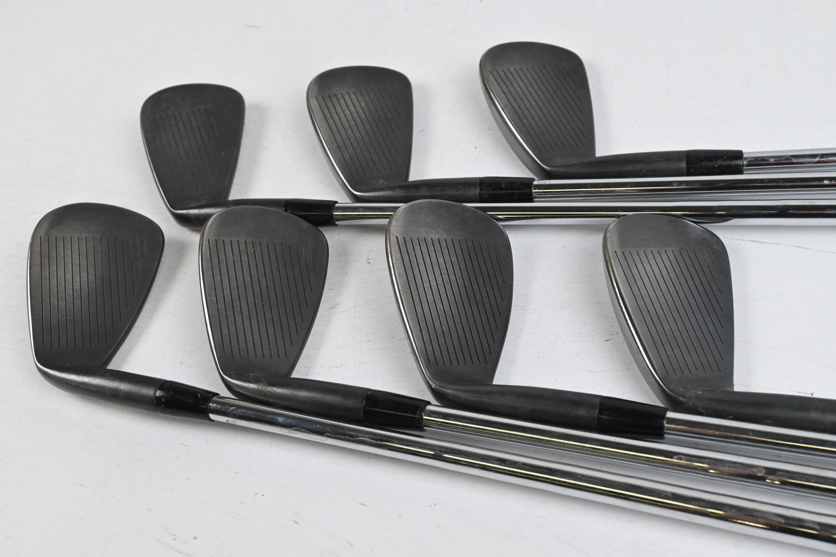 Cobra King Forged Tec 2023 Black Irons / 4-PW / Stiff Flex KBS S-Taper Lite Shafts