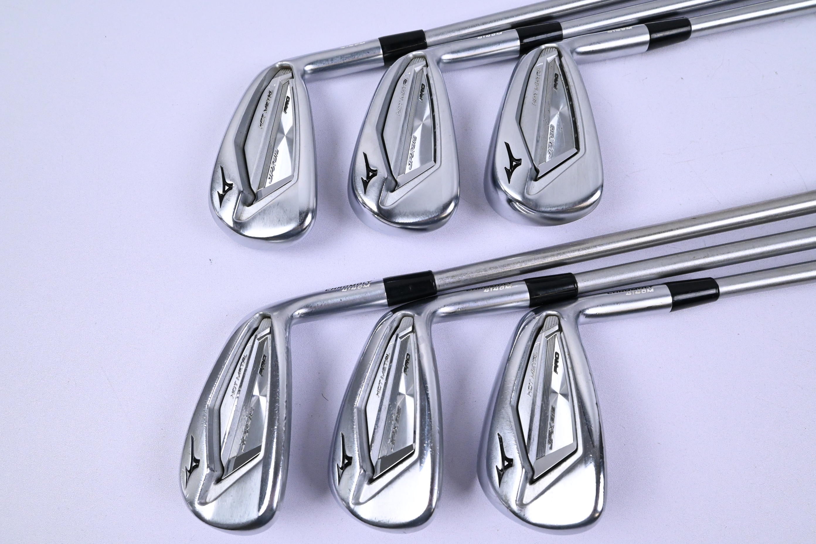 Mizuno JPX 919 Hot Metal Pro Irons / 5-PW / Stiff Flex Steel Shafts