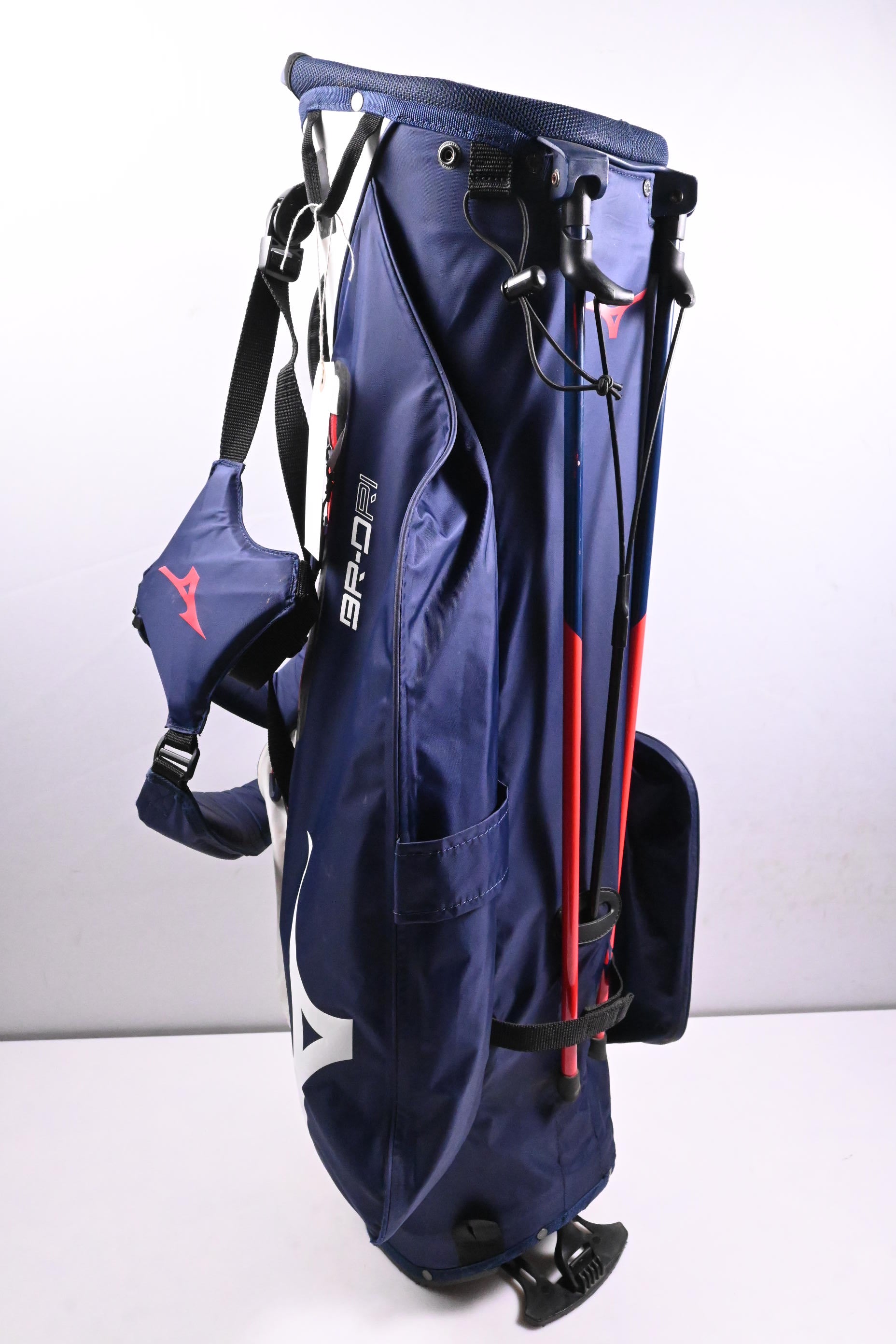 Mizuno BR-DRi Stand Bag / 4-Way Divider / Blue, White, Red