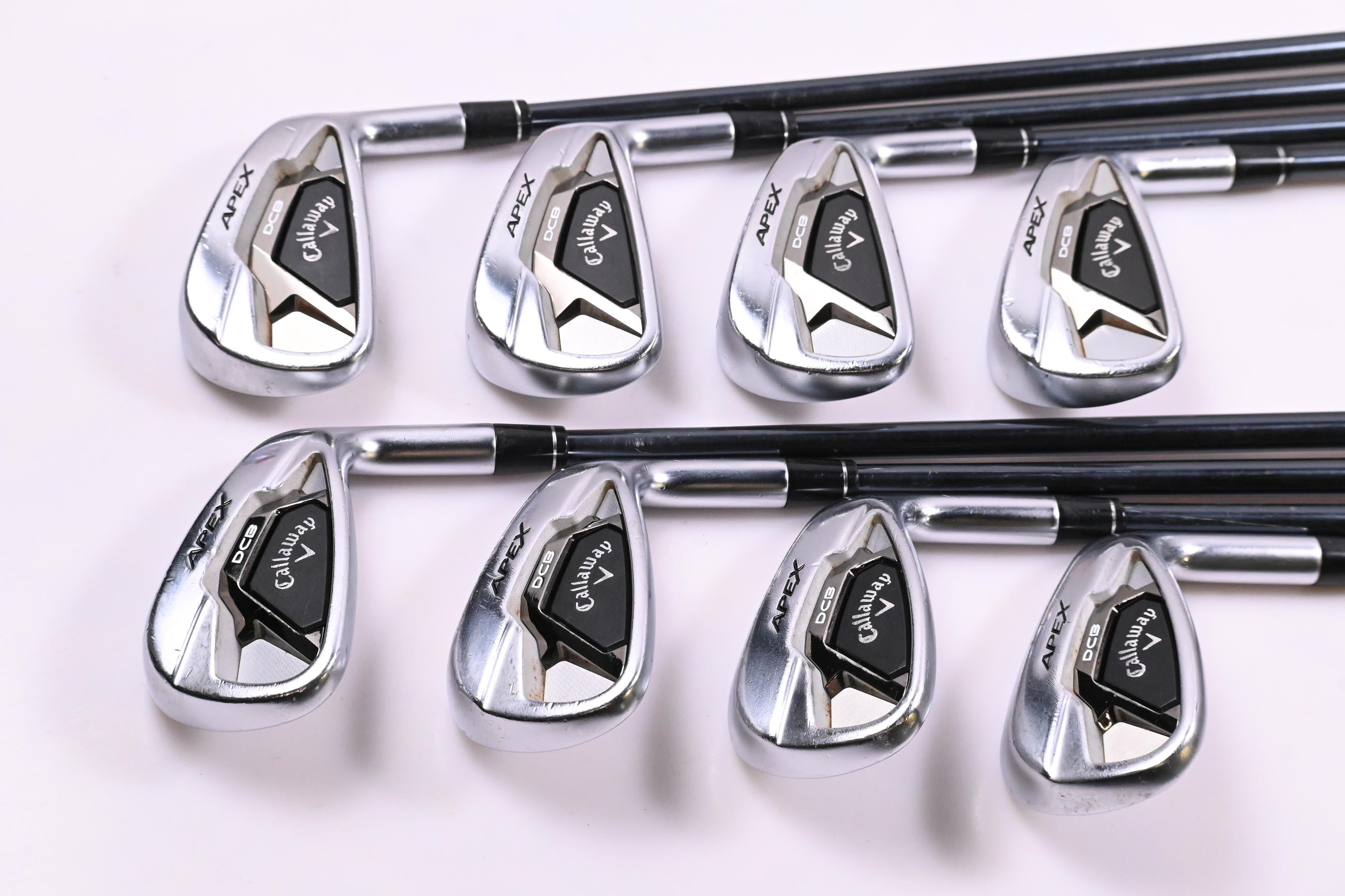 Callaway Apex DCB Irons / 4-PW+GW / Regular Flex UST Recoil Dart 65 Shafts