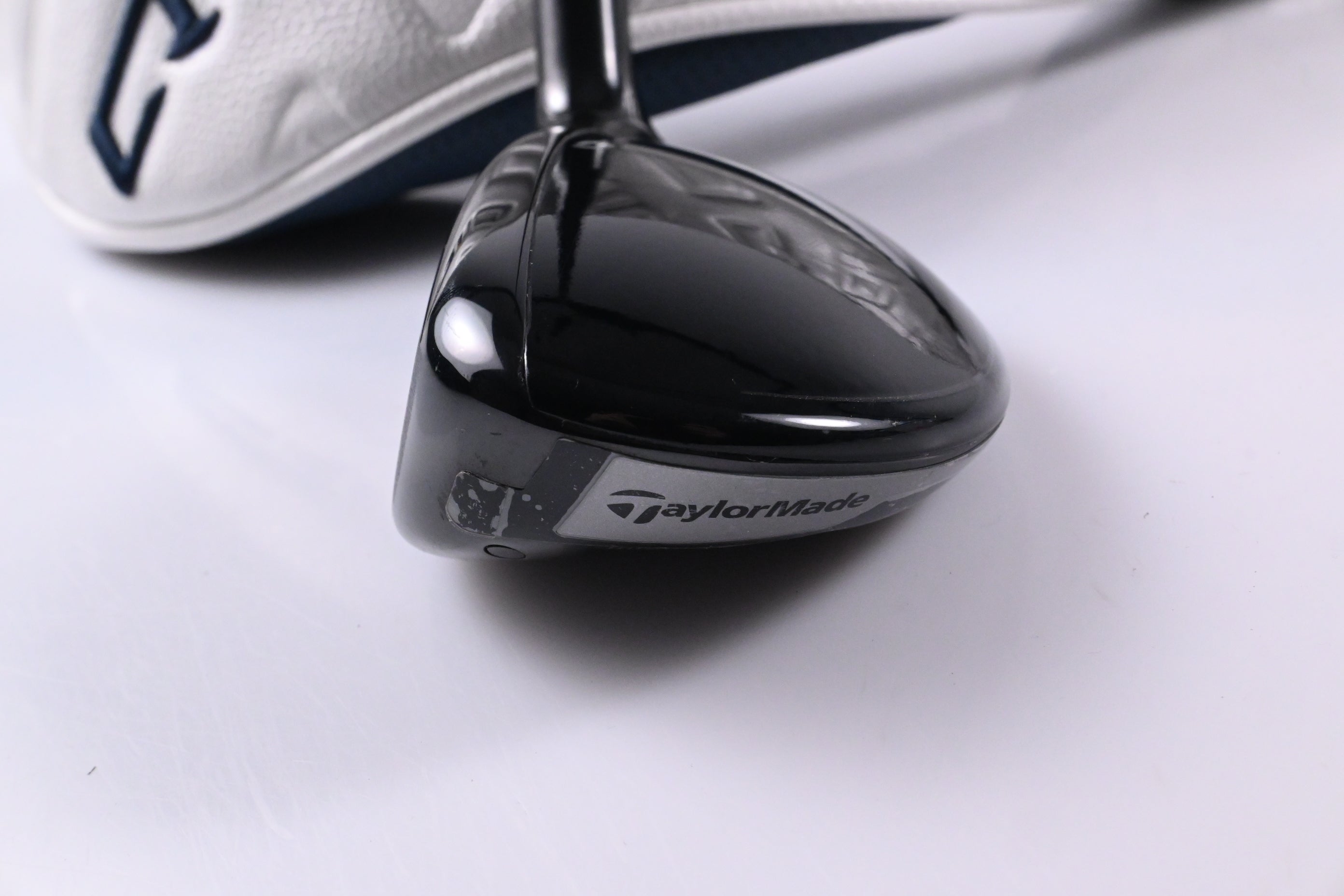 Left Hand Taylormade Qi10 #3 Hybrid / 19 Degree / Stiff Flex Ventus TR Blue 7