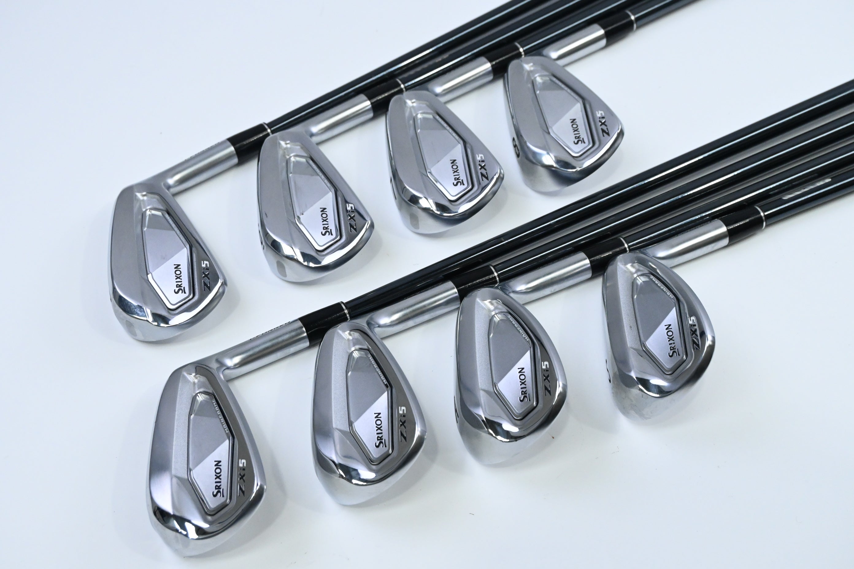 Srixon ZXi5 Irons / 5-PW+AW+SW / Regular Flex UST Recoil Dart 65 Shafts