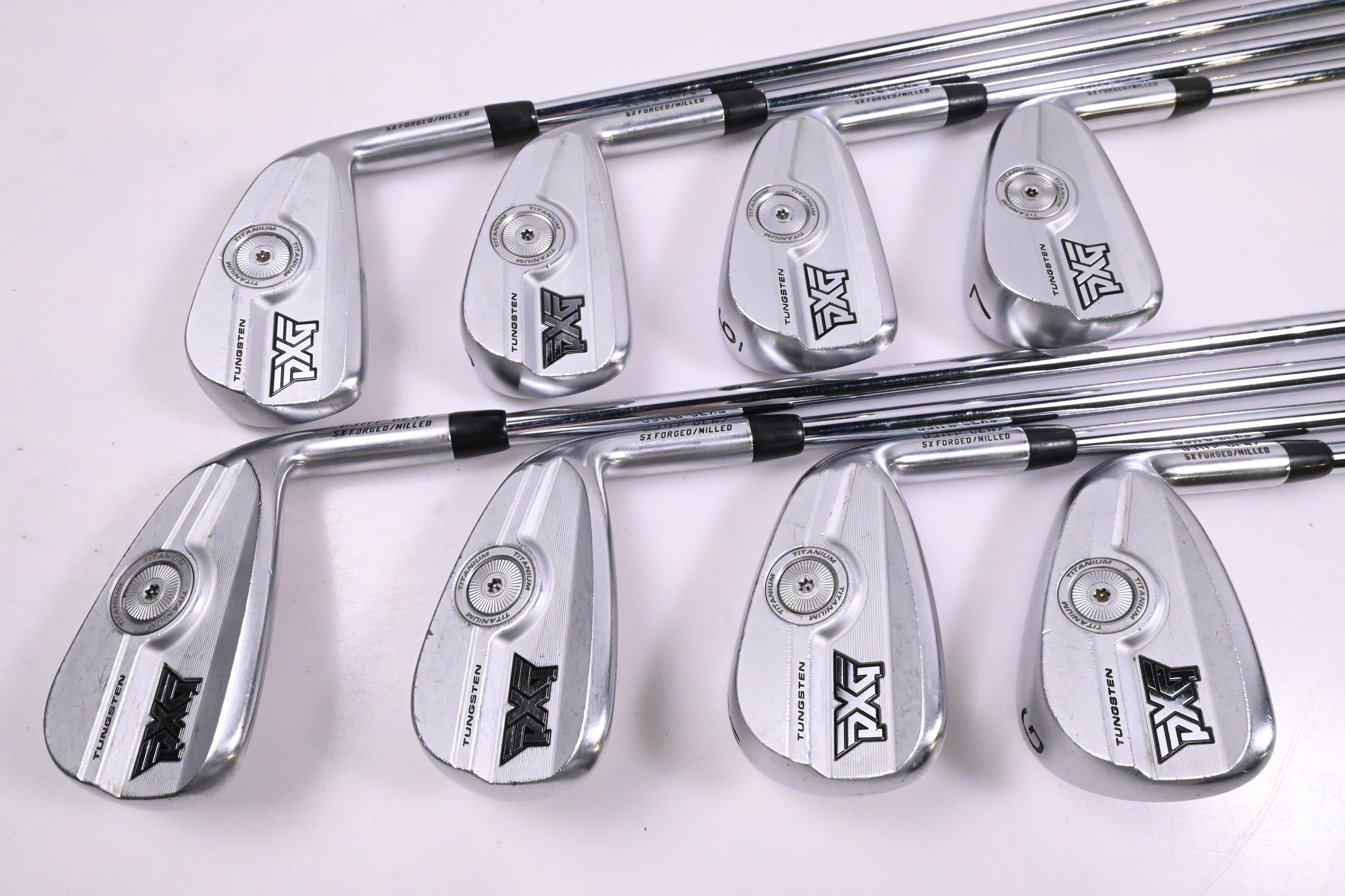 PXG 0311 P Gen7 Irons / 4-PW+GW / Stiff Flex N.S.Pro Zelos 8 Shafts