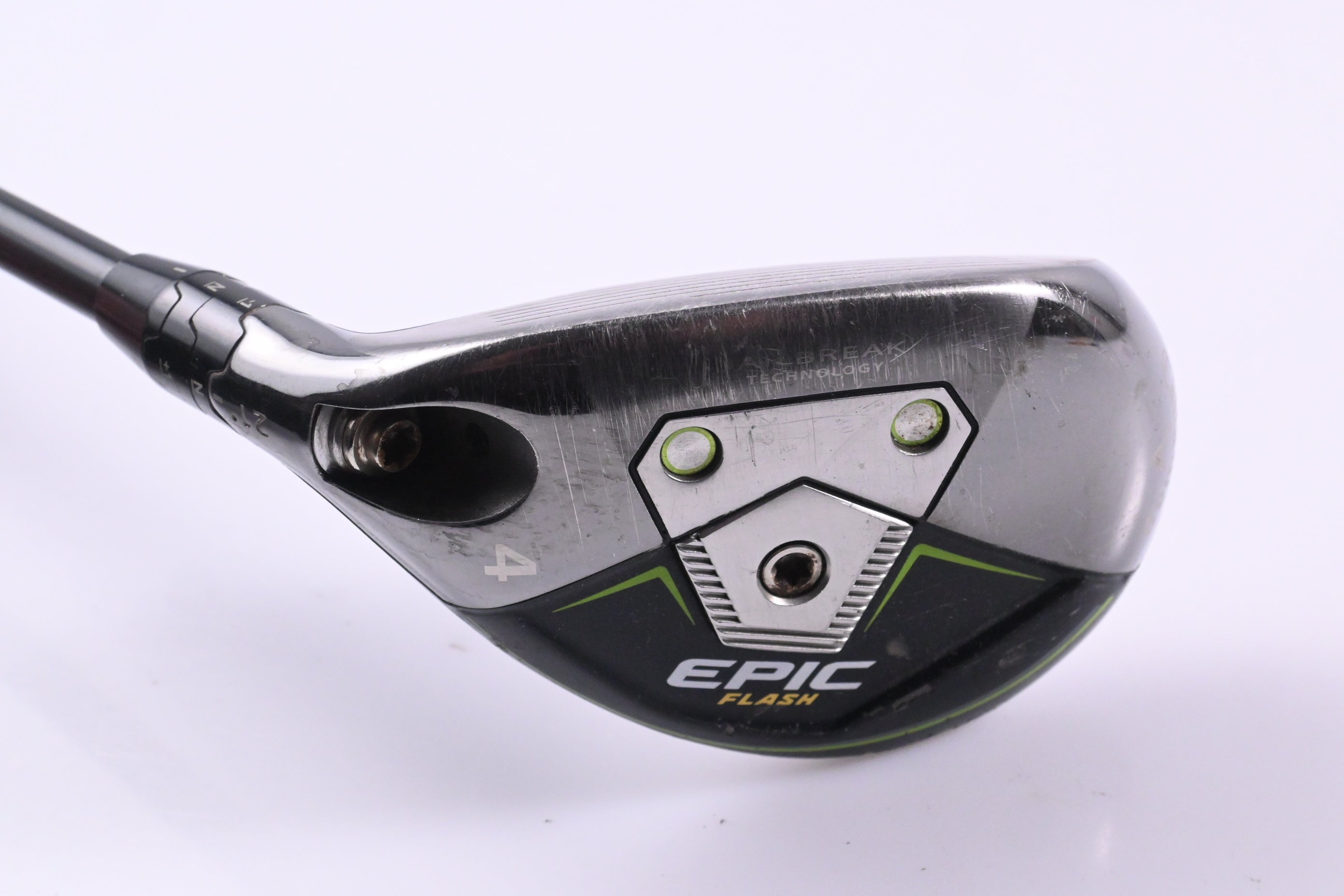Left Hand Callaway Epic Flash #4 Hybrid / 21 Degree / Regular Flex Tensei Shaft