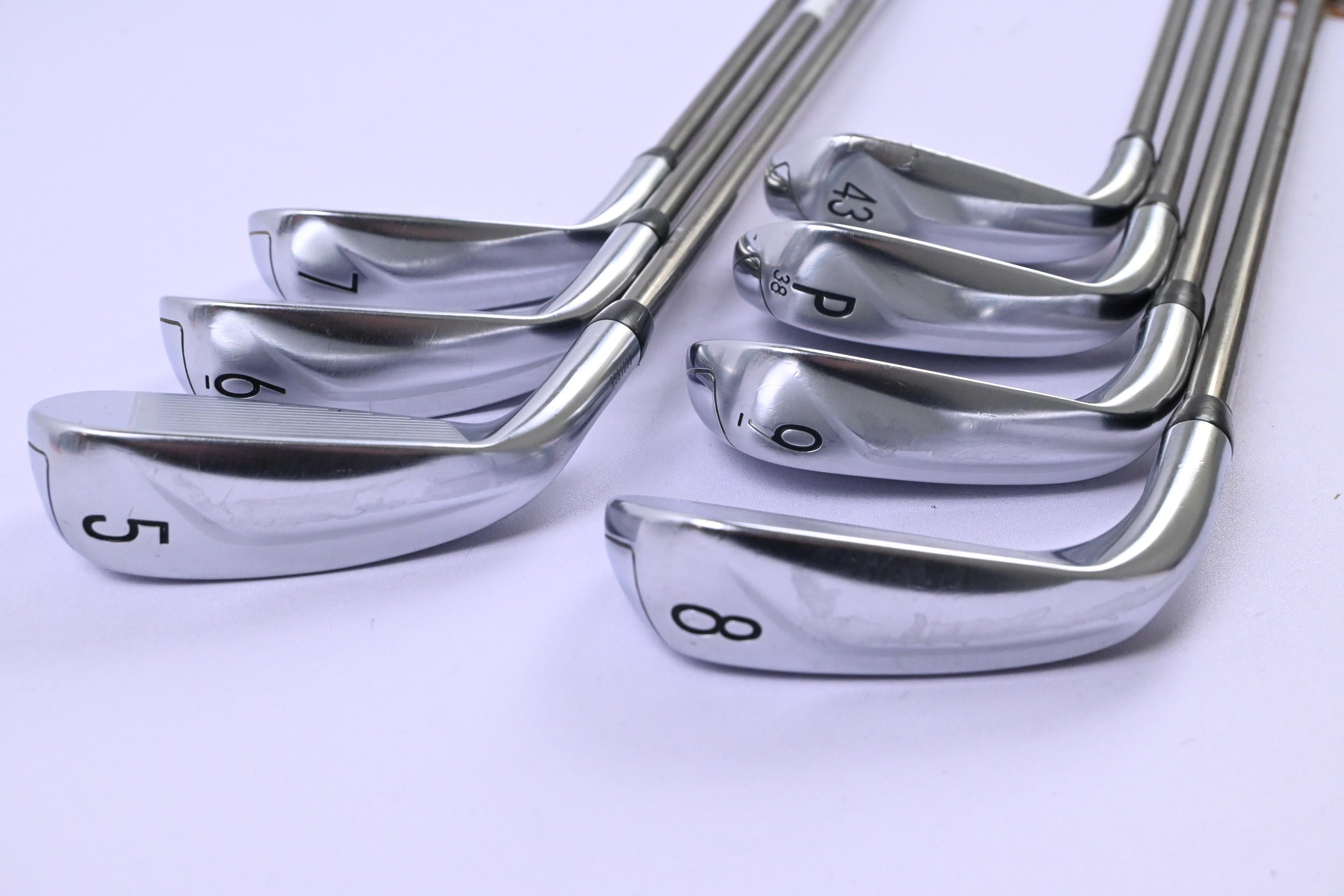Titleist T400 2020 Irons / 5-PW+GW / Stiff Flex UST Mamiya Recoil 65 Shafts