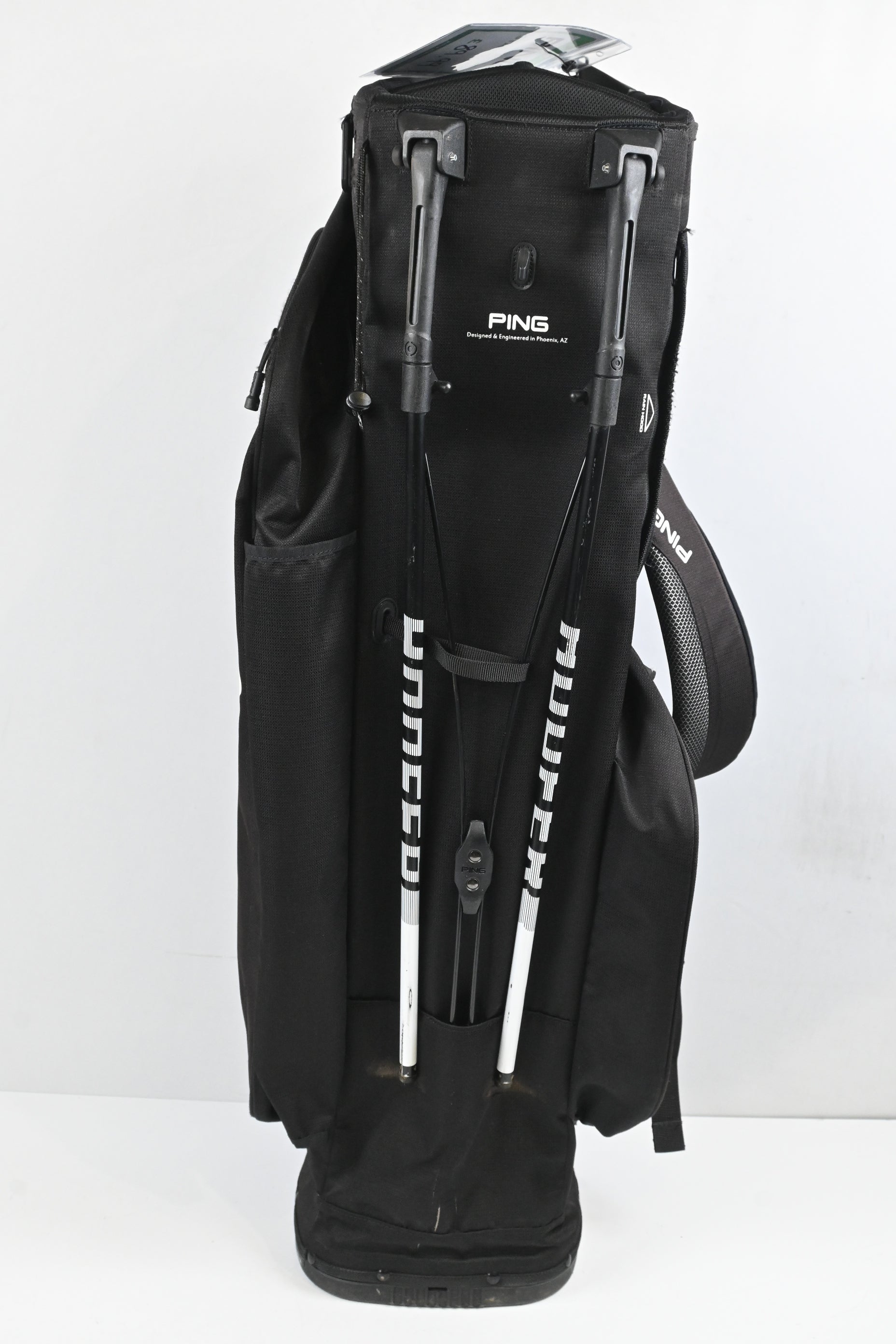 Ping Hoofer Stand Bag / 5-Way Divider / Black, White
