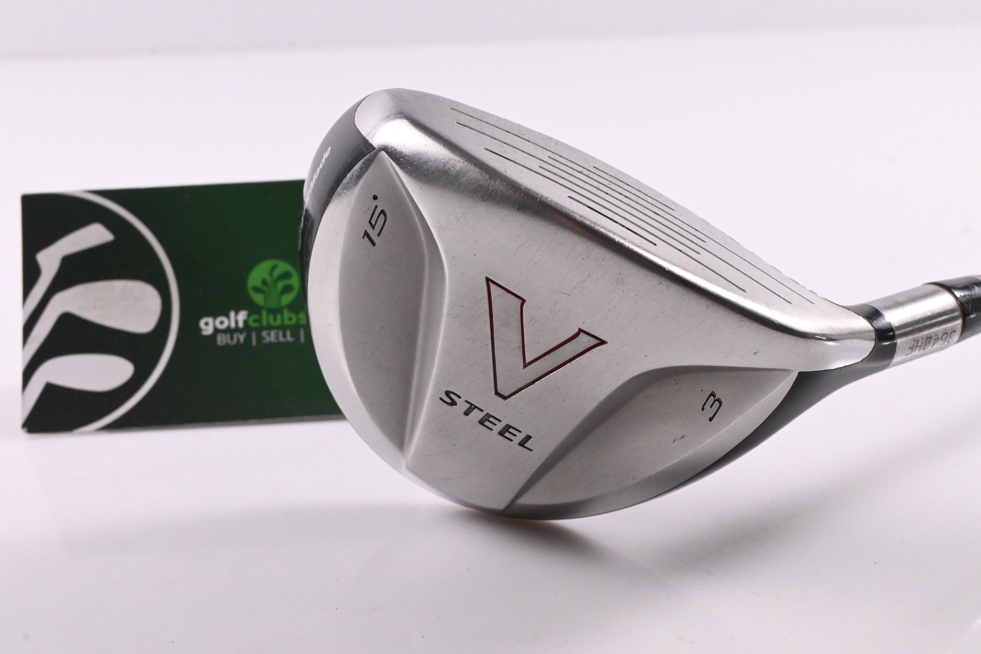 Taylormade V-Steel #3 Wood / 15 Degree / Regular Flex True Temper Dynamic Gold