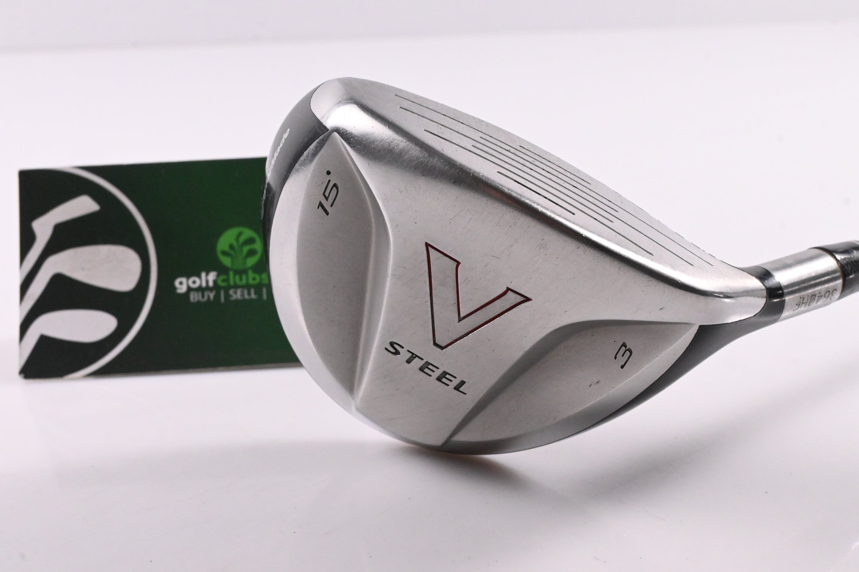 Taylormade V-Steel #3 Wood / 15 Degree / Regular Flex True Temper Dynamic Gold