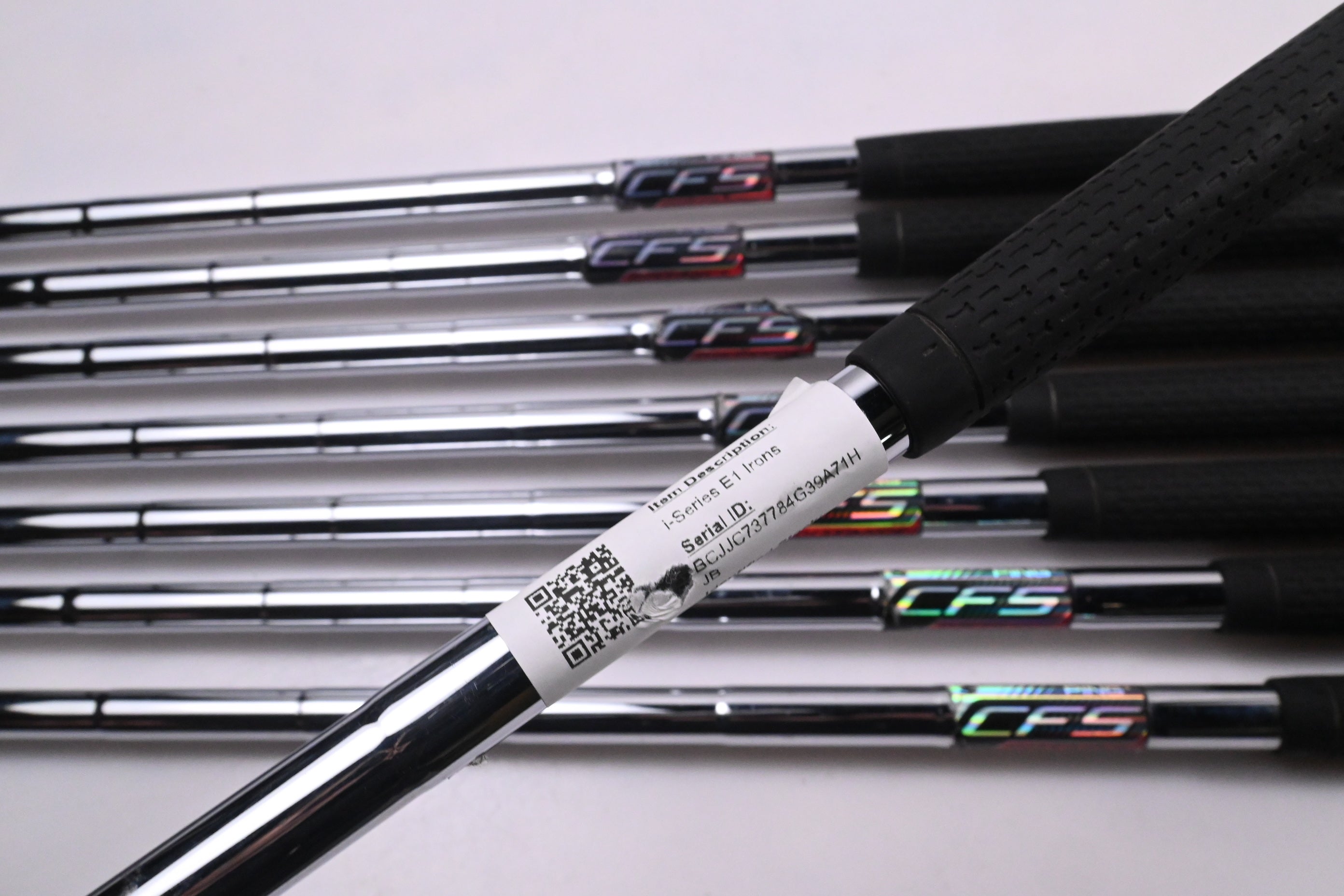 Ping i-Series E1 Irons / 4-PW+GW / Blue Dot / Stiff Flex Ping CFS Shafts