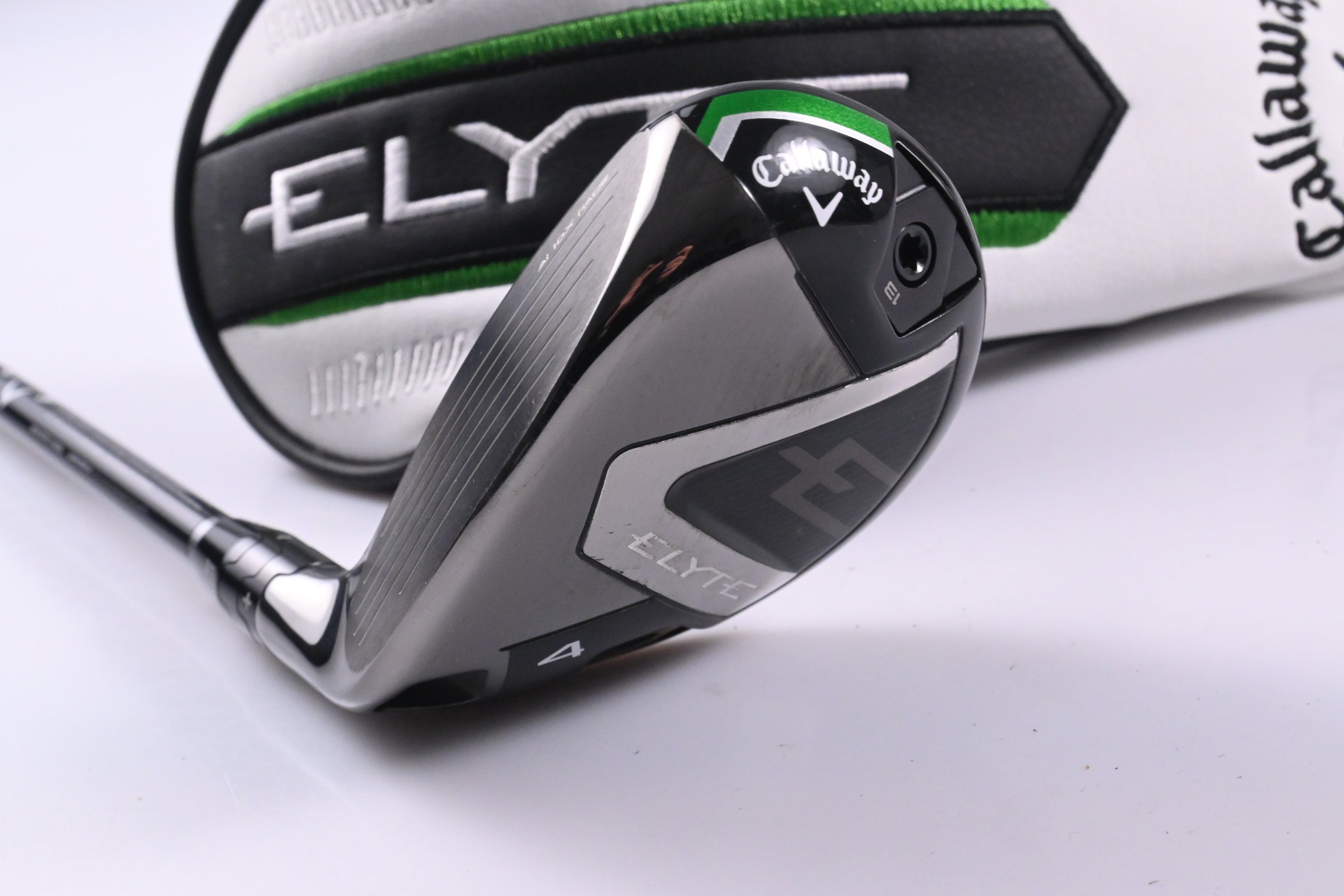 Left Hand Callaway Elyte #4 Hybrid / 22 Degree / Regular Flex Denali Charcoal 60