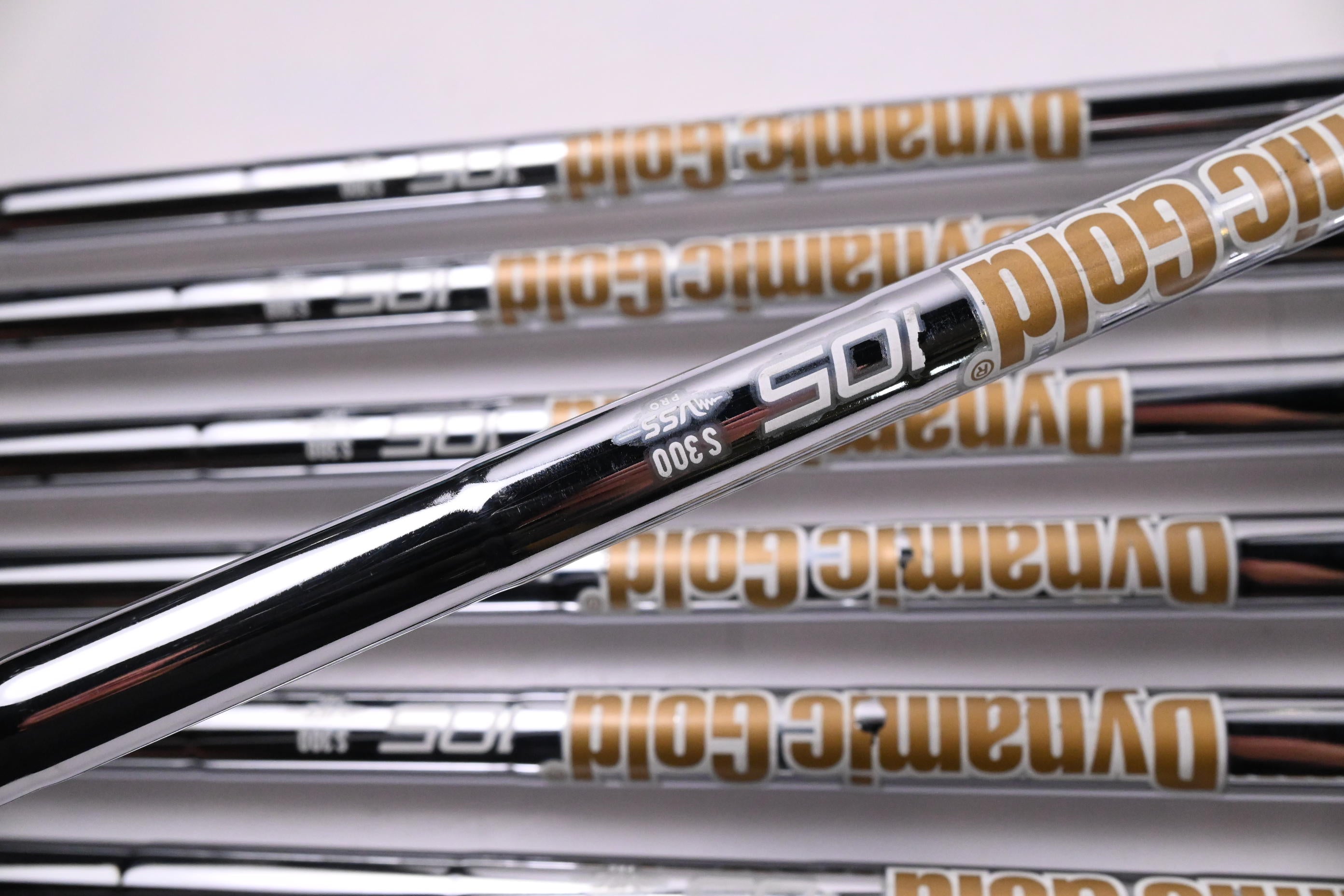 Taylormade P790 2019 Irons / 4-PW / Stiff Flex Dynamic Gold 105 S300 Shafts