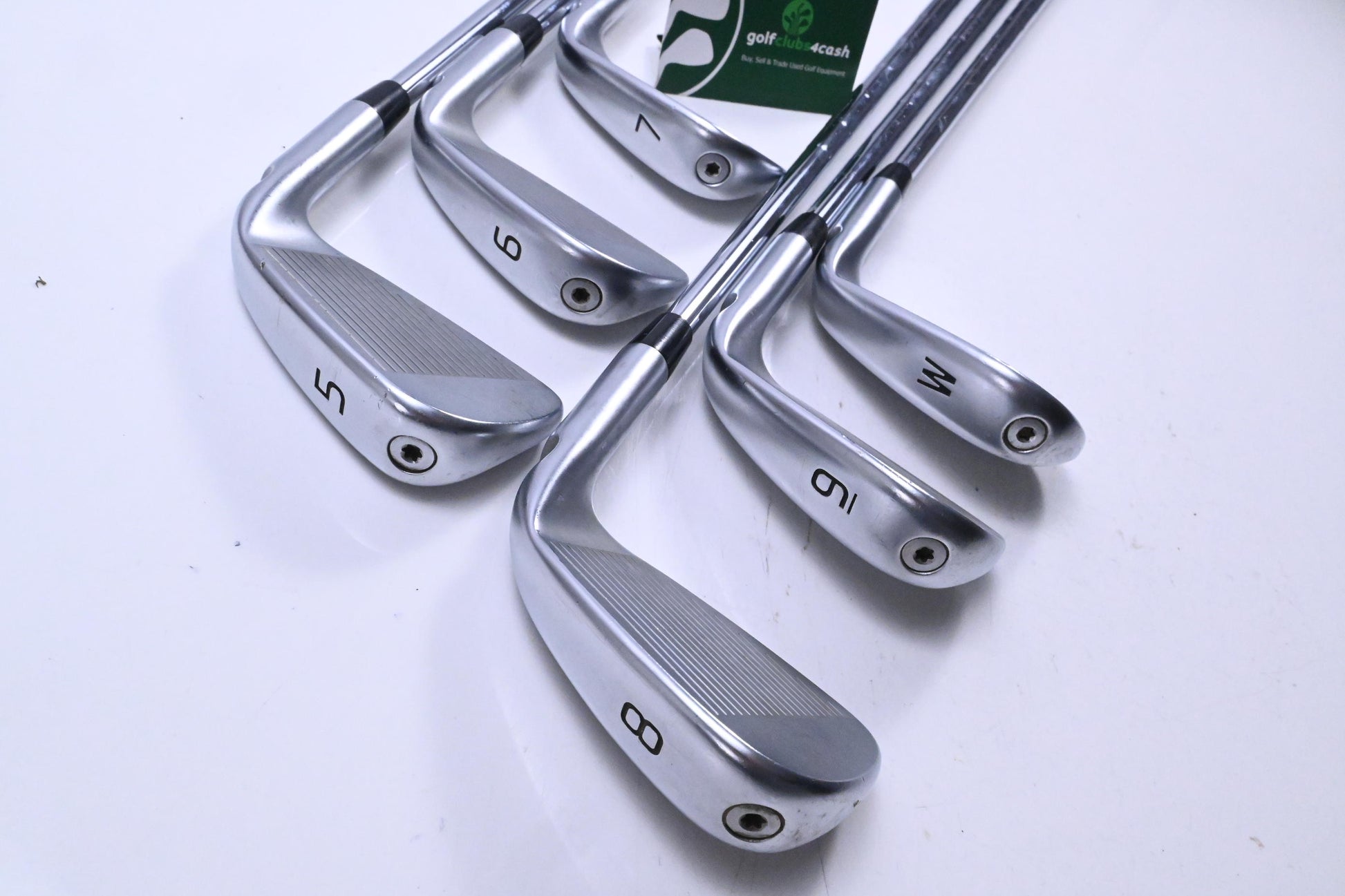 Left Hand Ping i230 Irons / 5-PW / Red Dot / Regular Flex KBS Tour 110 Shafts