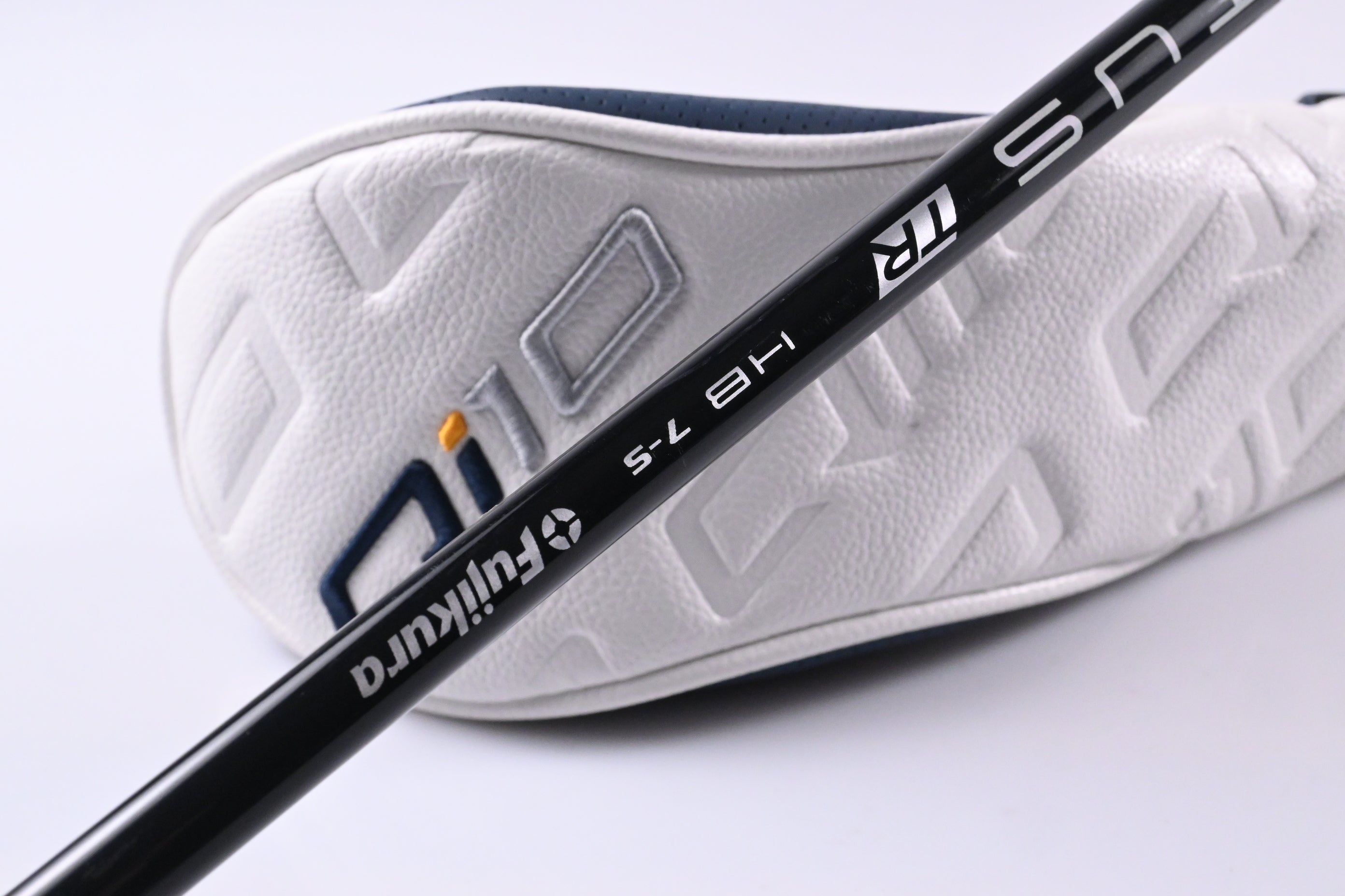 Left Hand Taylormade Qi10 #3 Hybrid / 19 Degree / Stiff Flex Ventus TR Blue 7