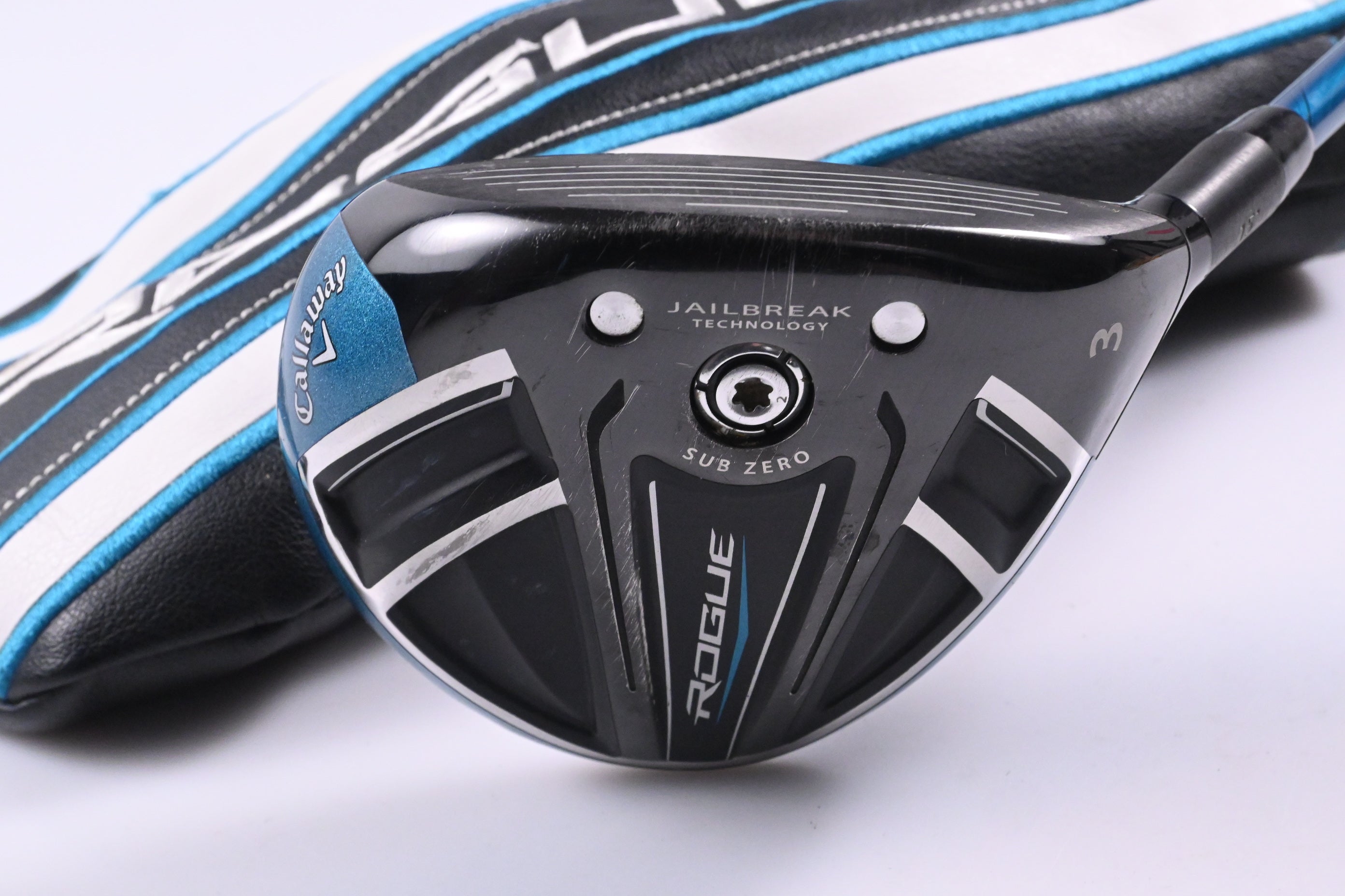 Callaway Rogue #3 Wood / 15 Degree / X-Flex EvenFlow Blue 75 Shaft